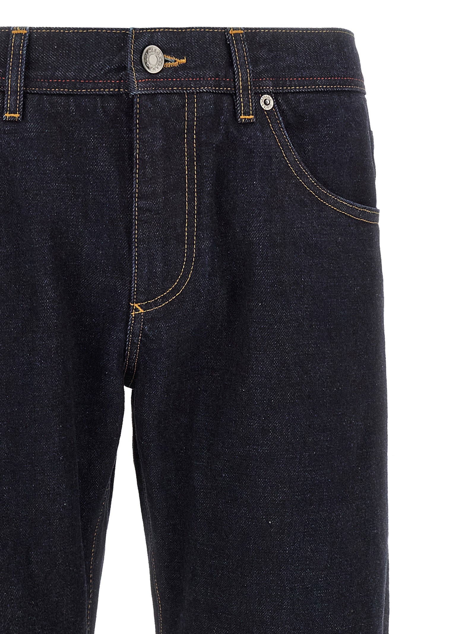 Dolce & Gabbana Blaue Baumwolljeans Denim