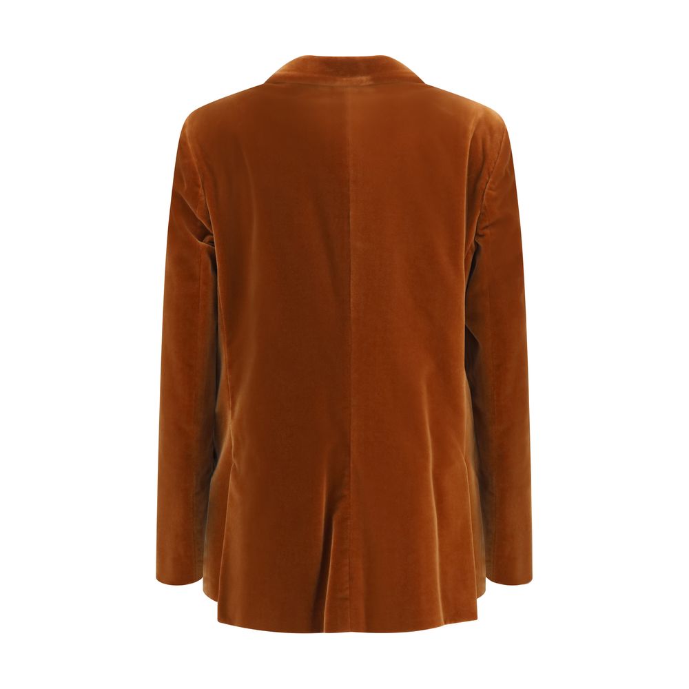 Blazé Milano Brauner Baumwollblazer