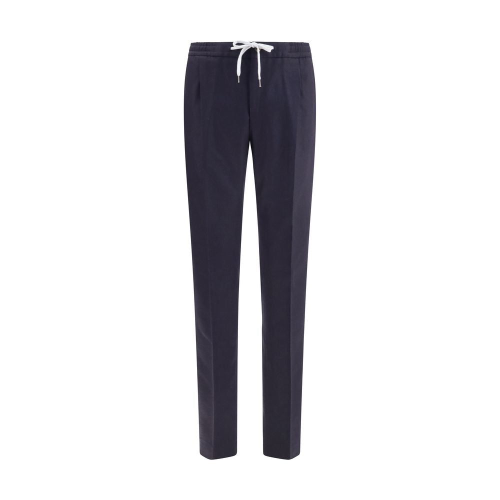 PT Torino Blaue Hose aus Wolle Oves Aries