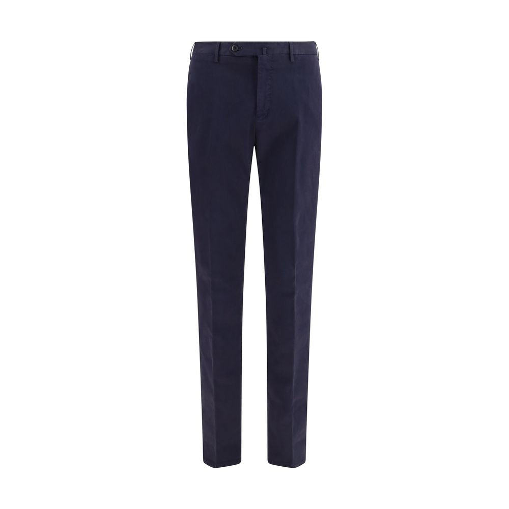 PT Torino Blaue Freizeithose aus Elasthan