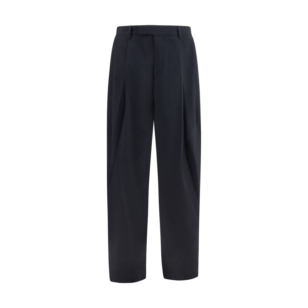 Giorgio Armani Blaue Hose aus Wolle Oves Aries