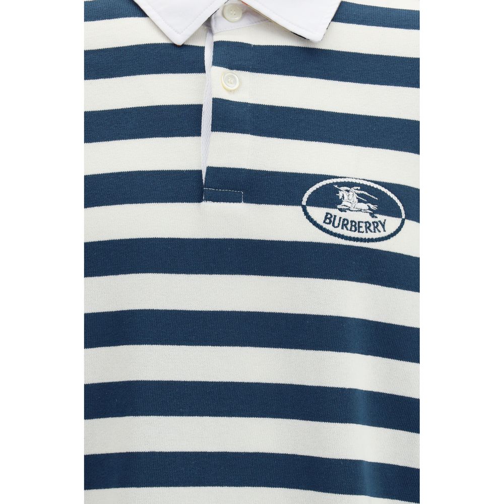 Burberry Mehrfarbiges Polohemd aus Baumwolle