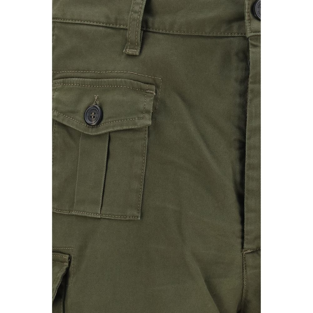 Dsquared² Zweifarbige Baumwoll-Bermudashorts