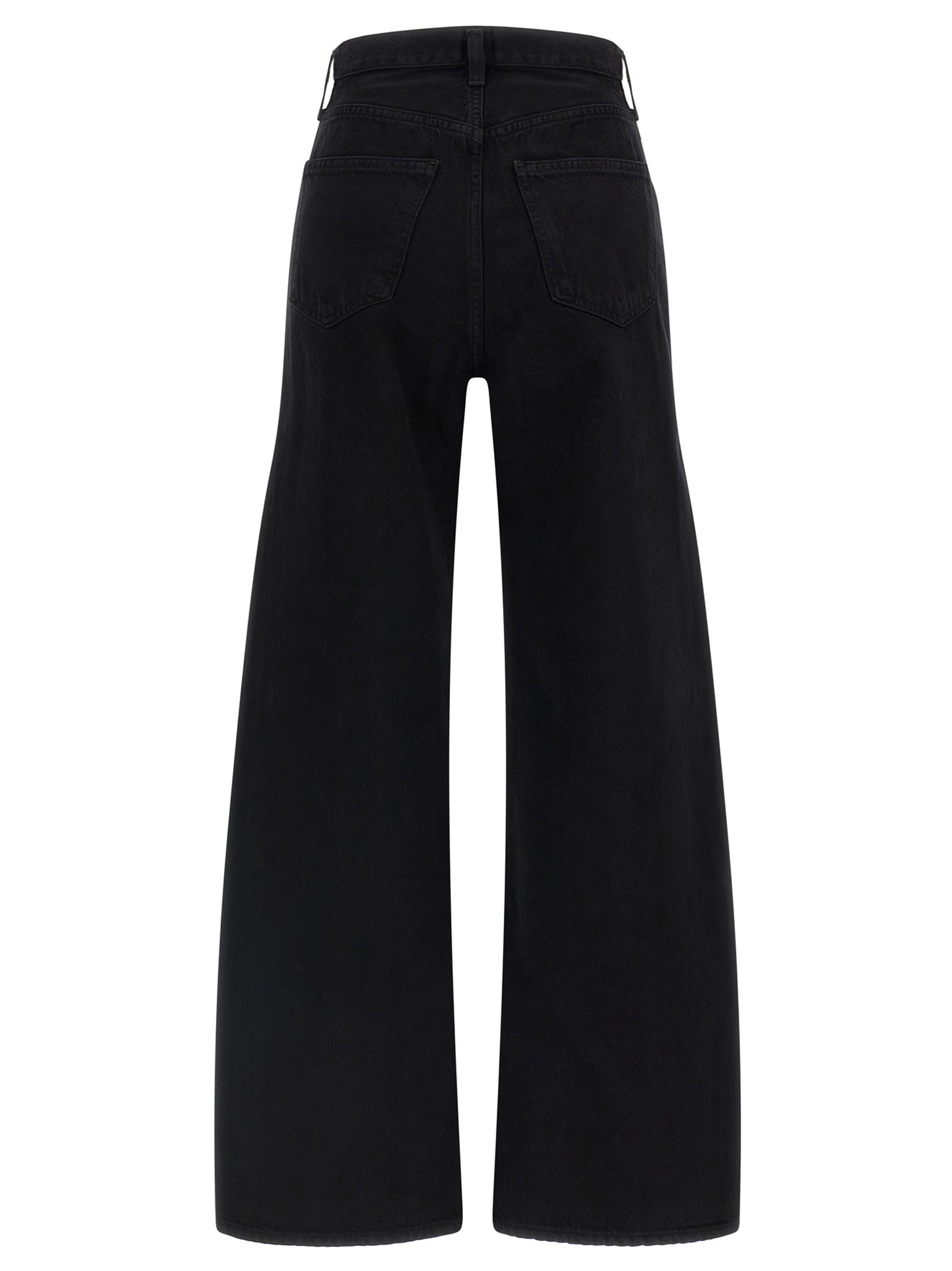 Agolde Schwarze Baumwolljeans Denim