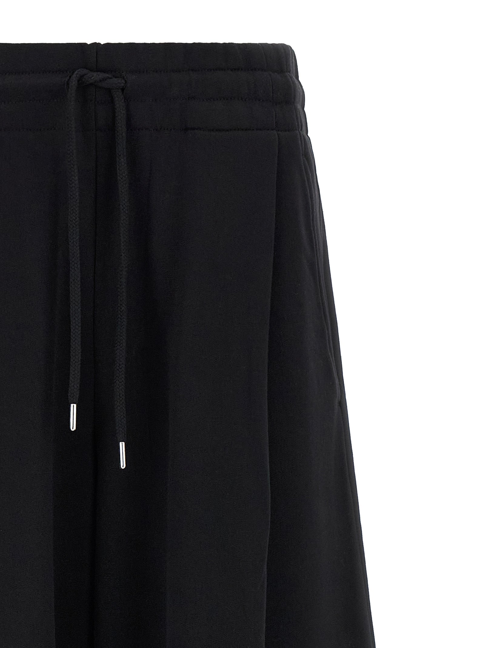 Dries Van Noten Schwarze Baumwoll-Sporthose