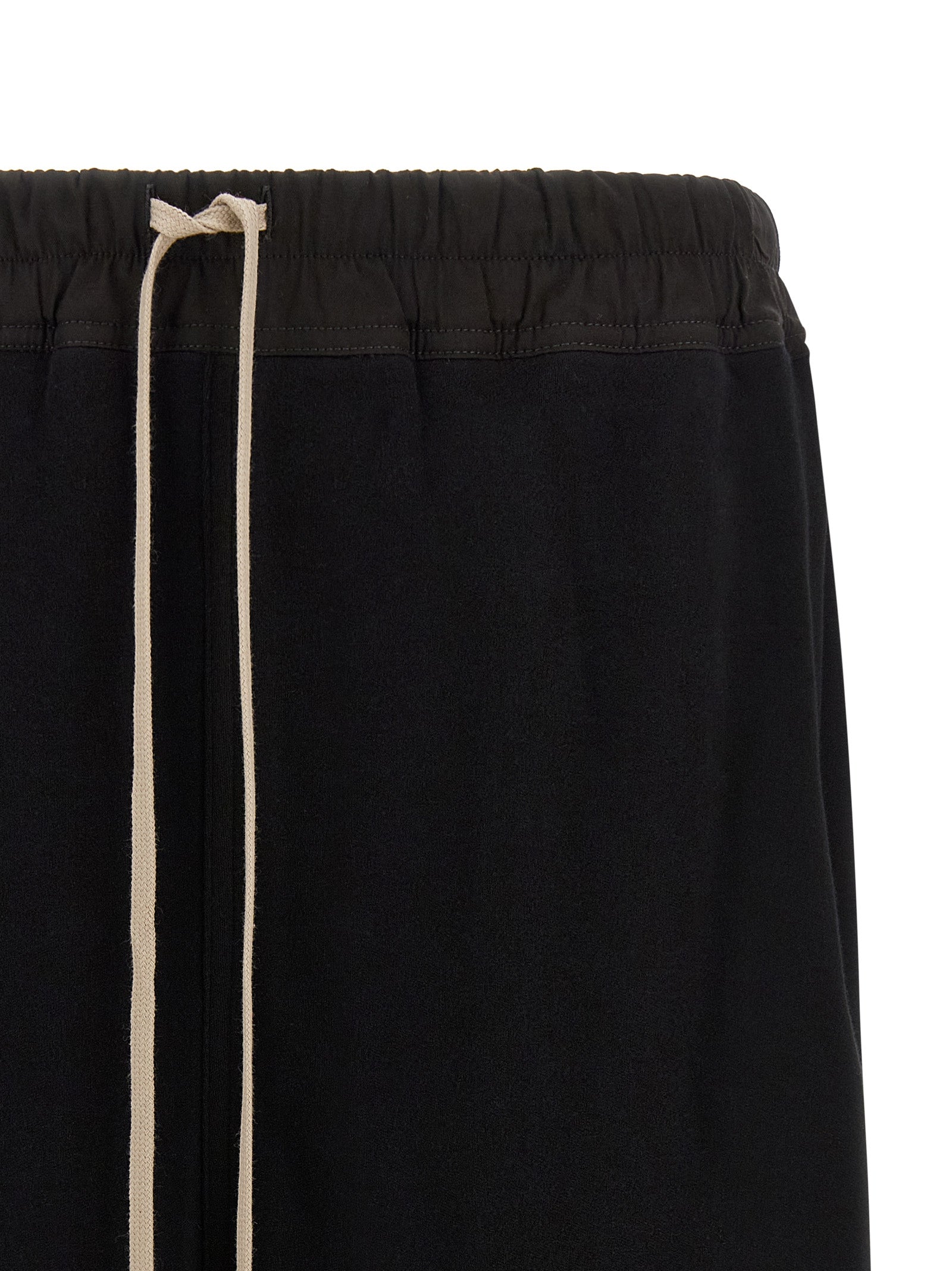 Rick Owens Schwarze Baumwoll-Bermudashorts