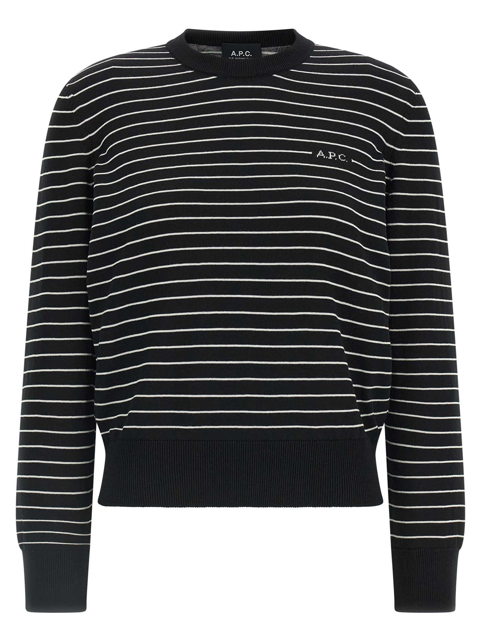 A.P.C. Baumwoll-Cardigan in Zweifarbenoptik