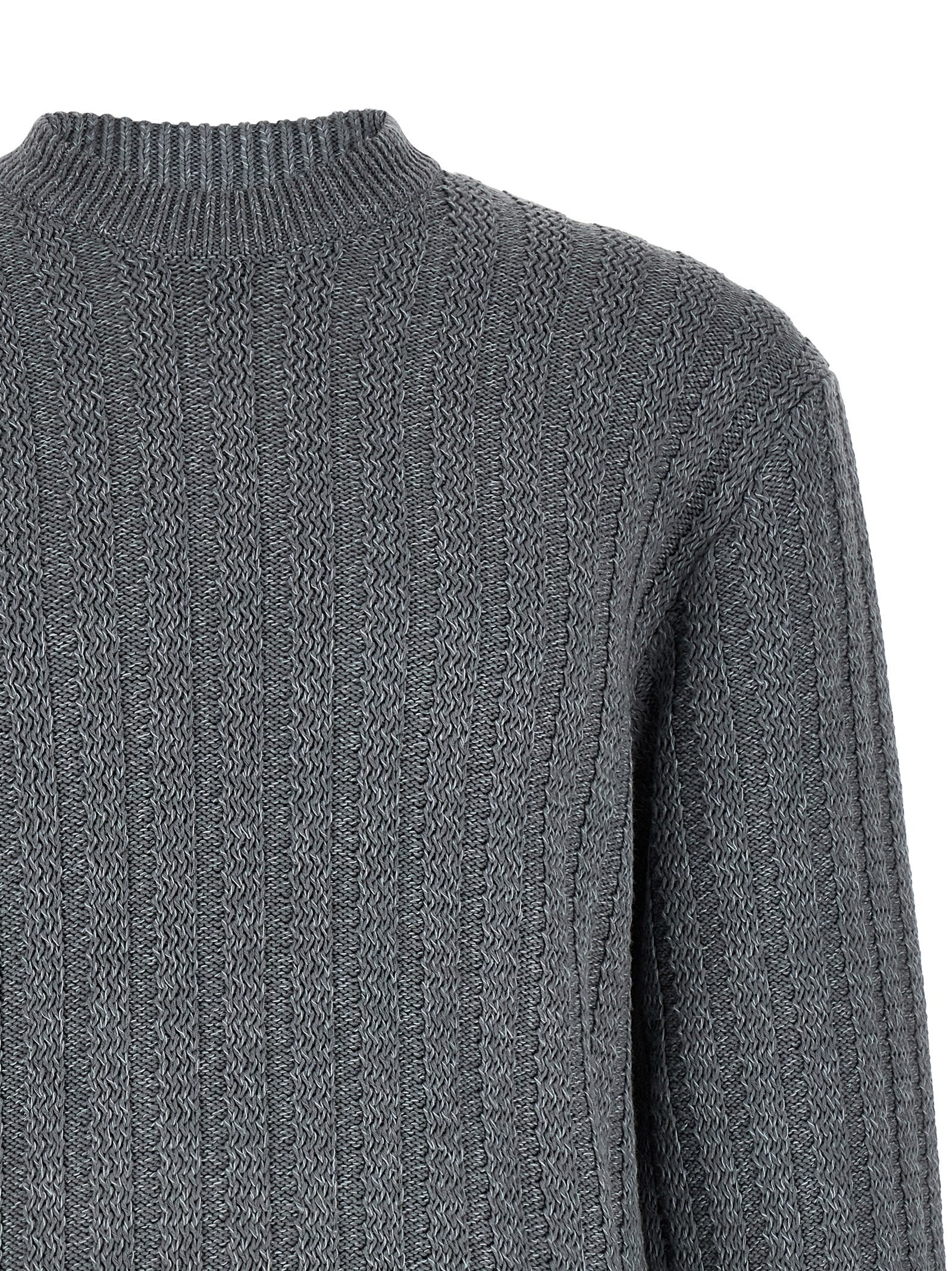 Hugo Boss Grauer Baumwollcardigan