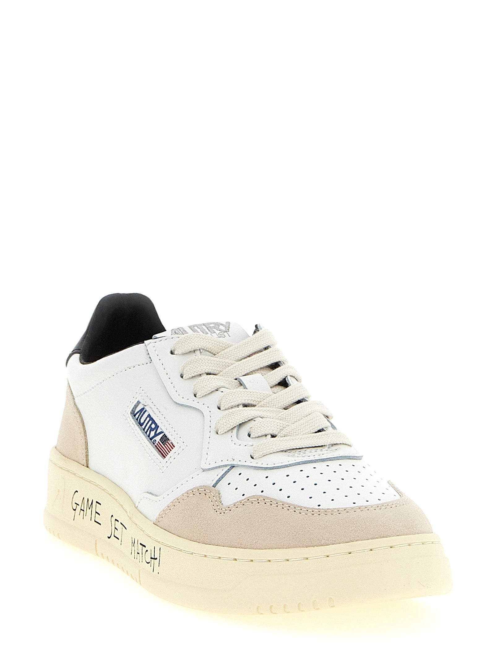 Autry Mehrfarbige Sneaker aus Rindsleder im Athletic-Stil