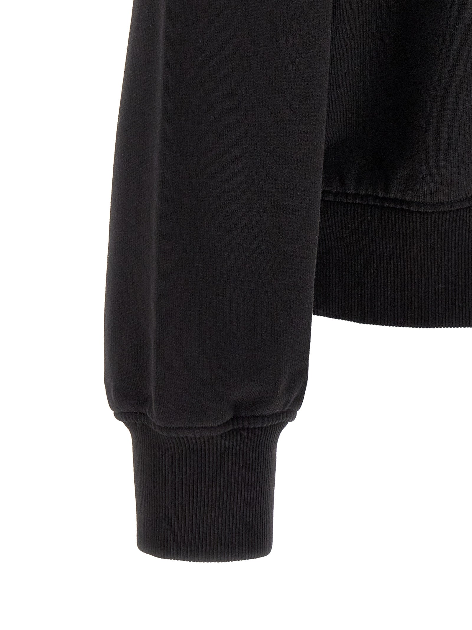 Dolce & Gabbana Schwarzer Baumwoll-Sweatshirt