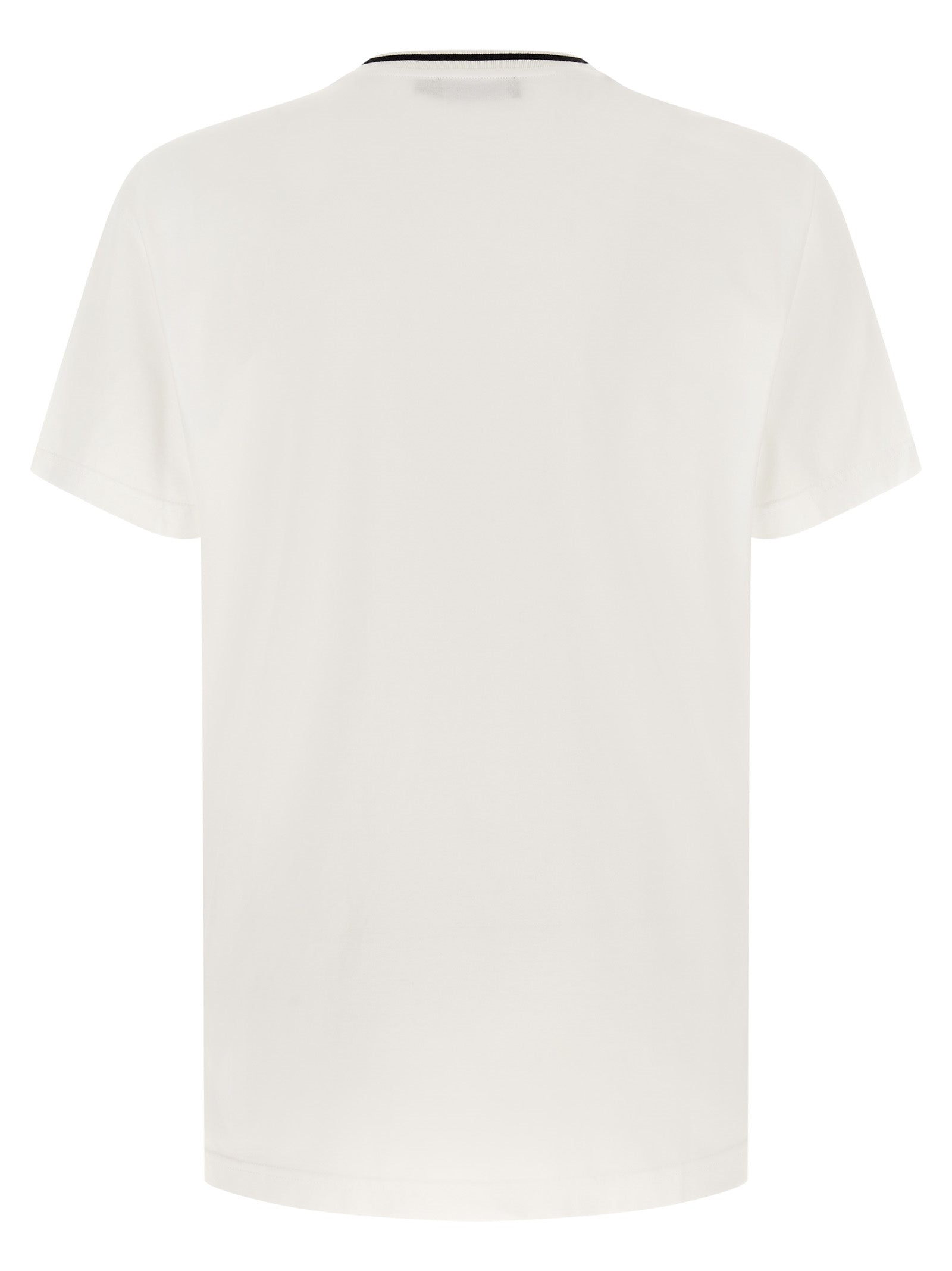 Dolce & Gabbana Weißes Baumwoll-T-Shirt