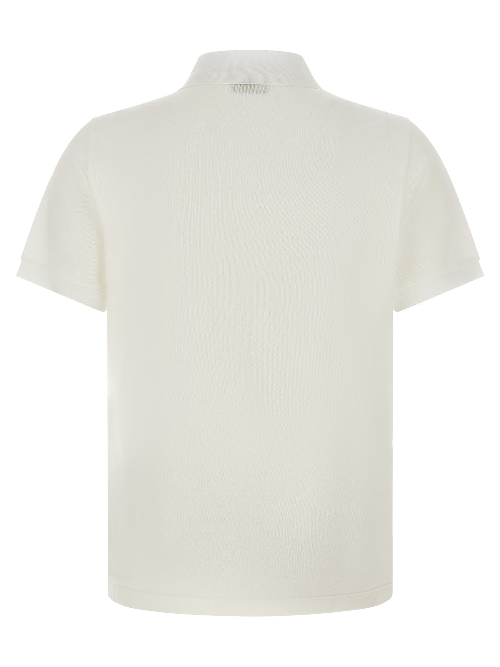 Fendi Weißes Poloshirt aus Baumwolle