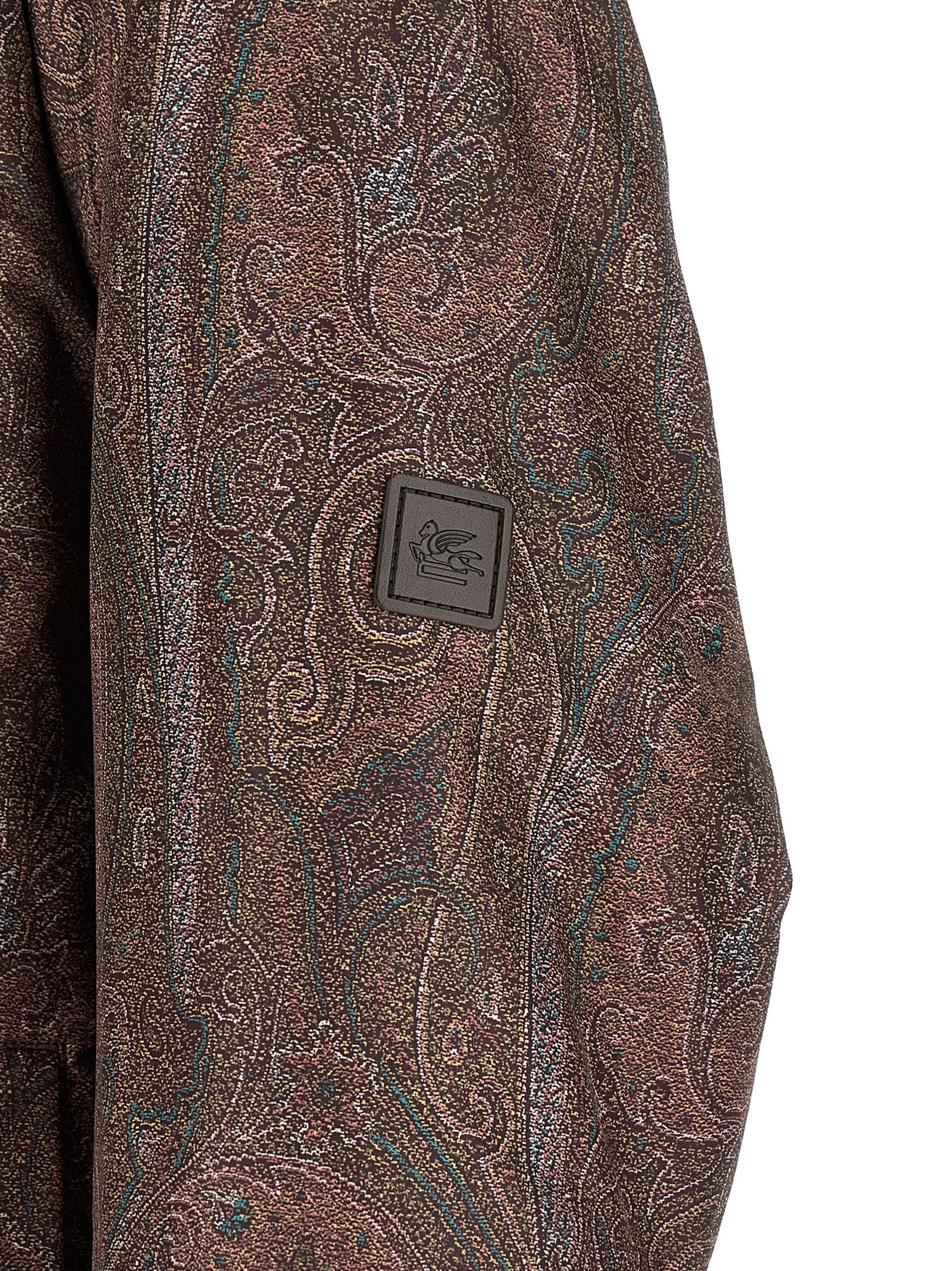 Etro Brauner Polyester-Bomber