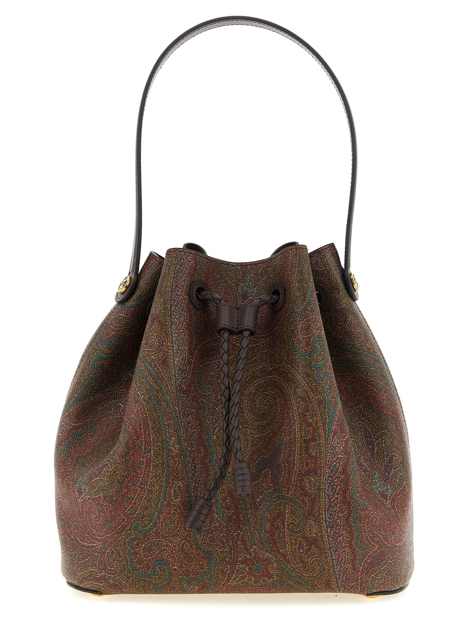 Etro Braune Baumwolltasche
