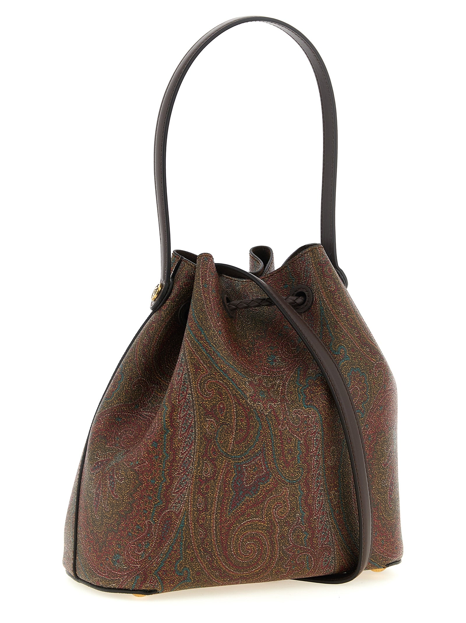 Etro Braune Baumwolltasche