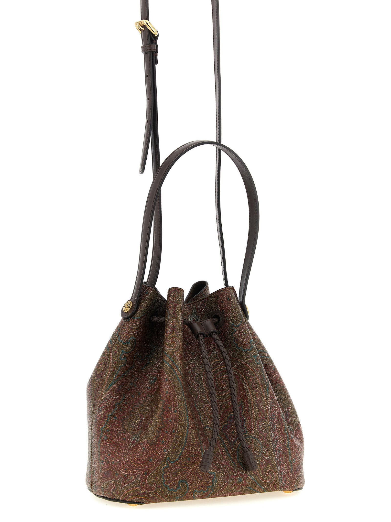 Etro Braune Baumwolltasche