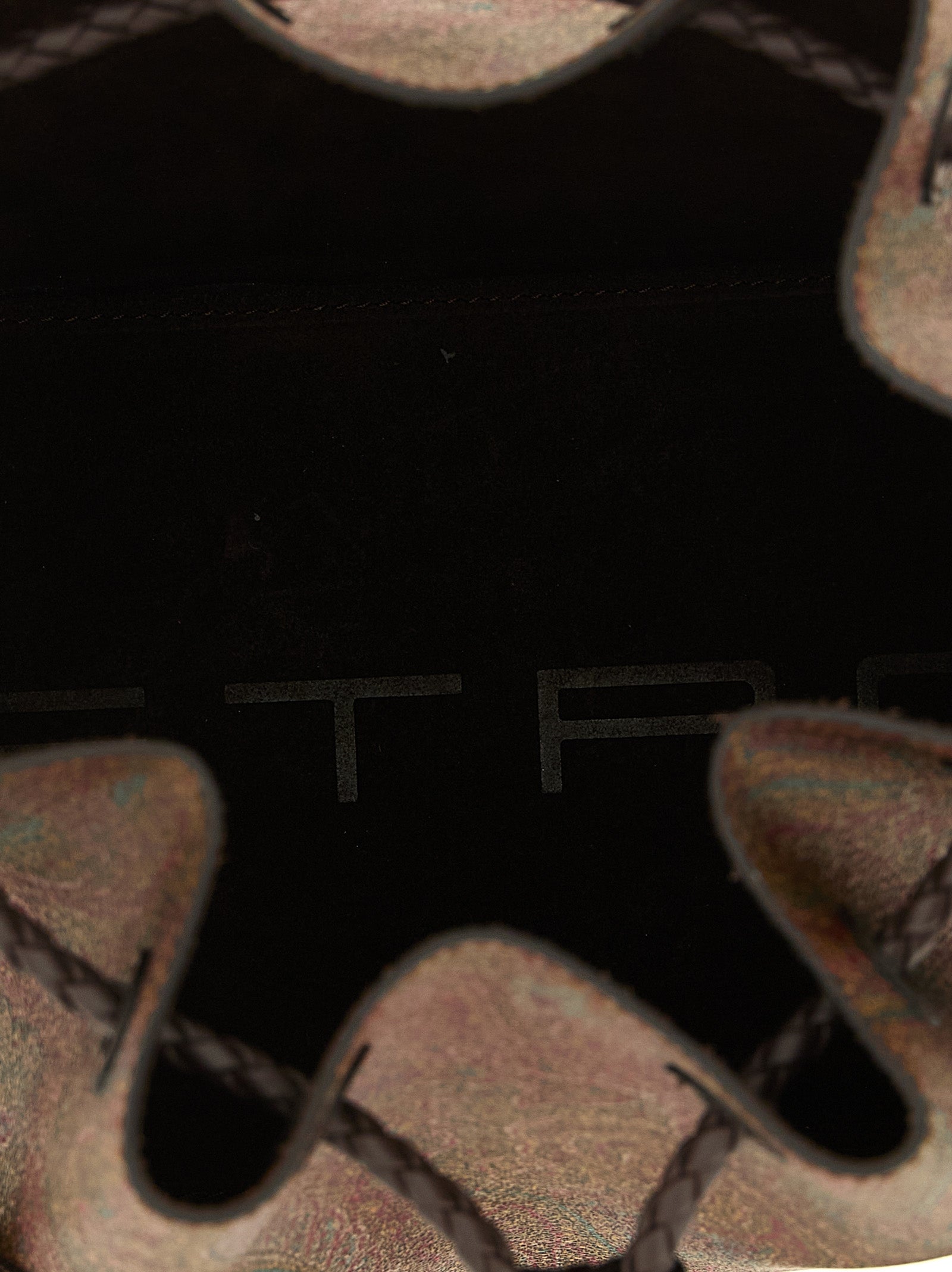 Etro Braune Baumwolltasche