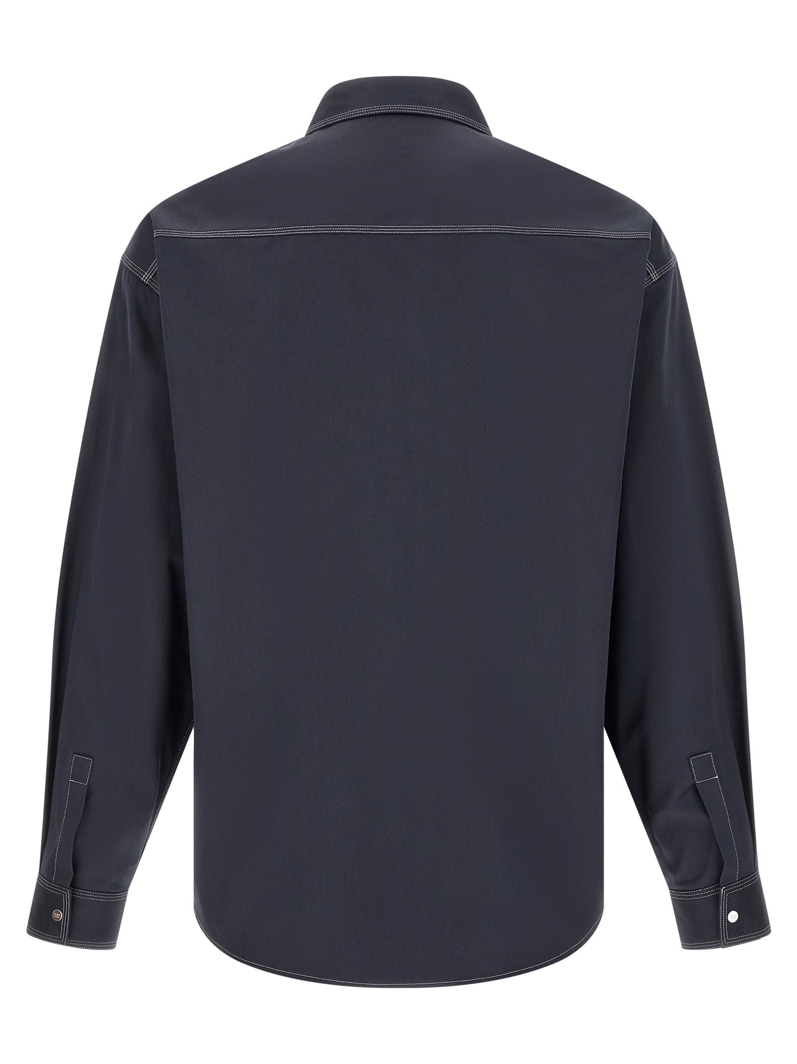 Fendi Blaue Baumwollbluse