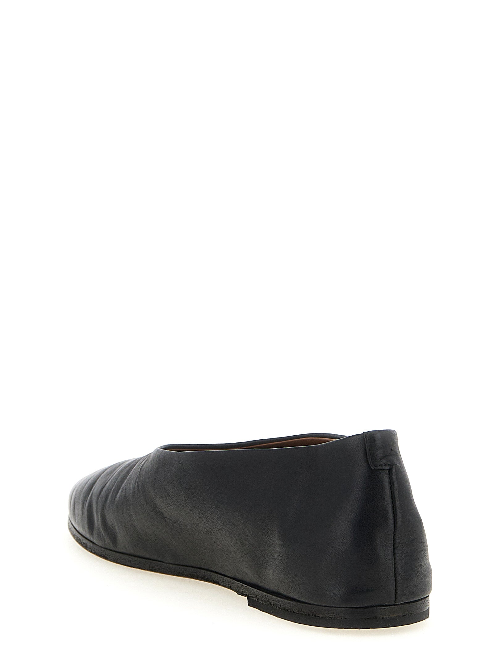 Marsell Schwarze Ballerinas aus Kalbsleder