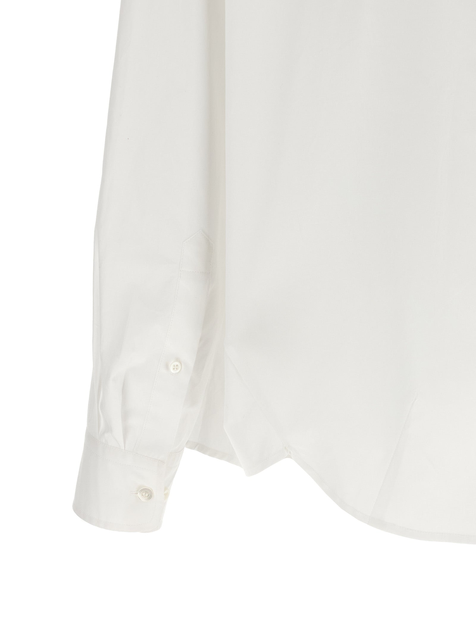 Dries Van Noten Weiße Baumwollbluse
