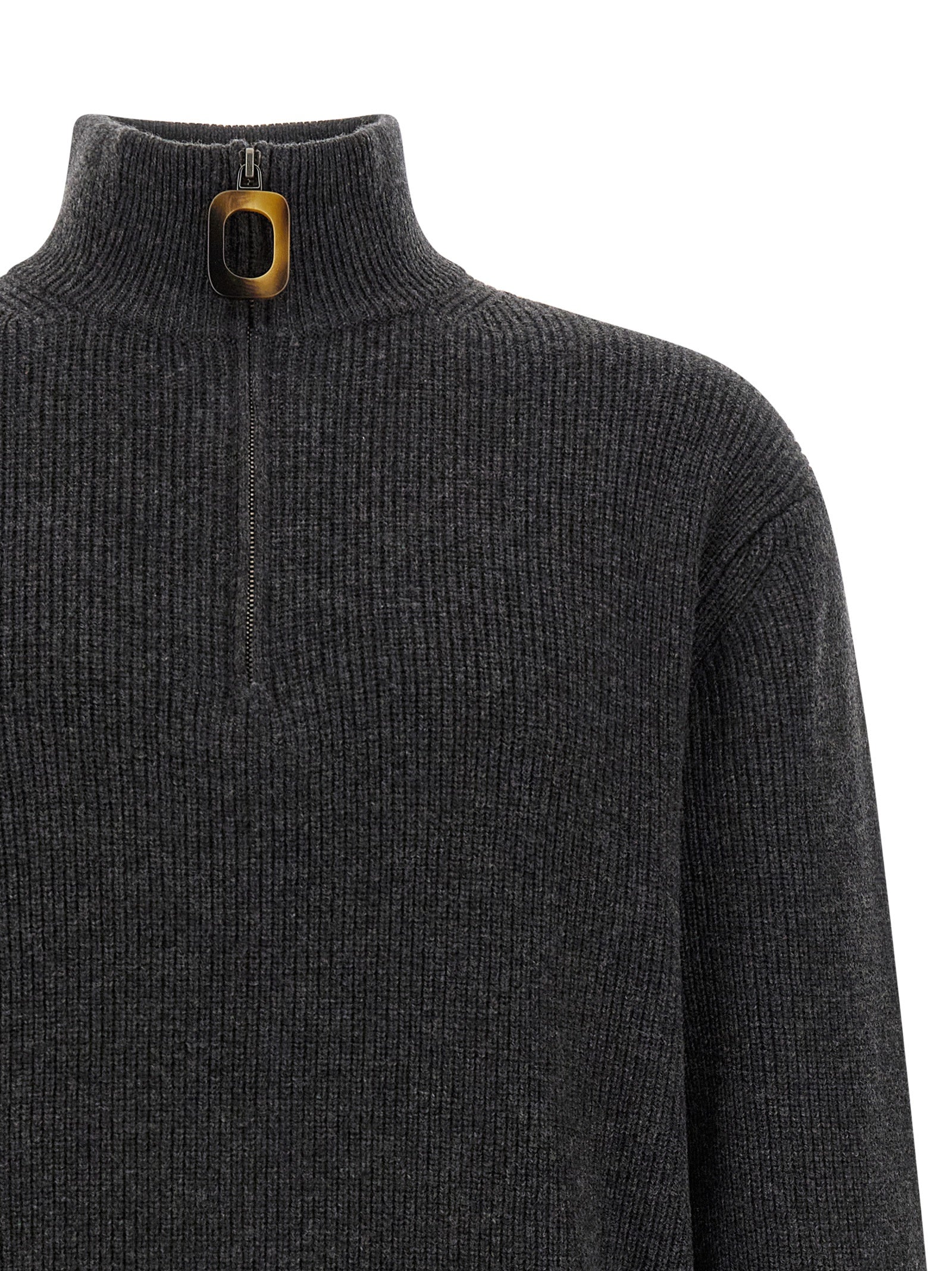 J.W.Anderson Grauer Wollcardigan