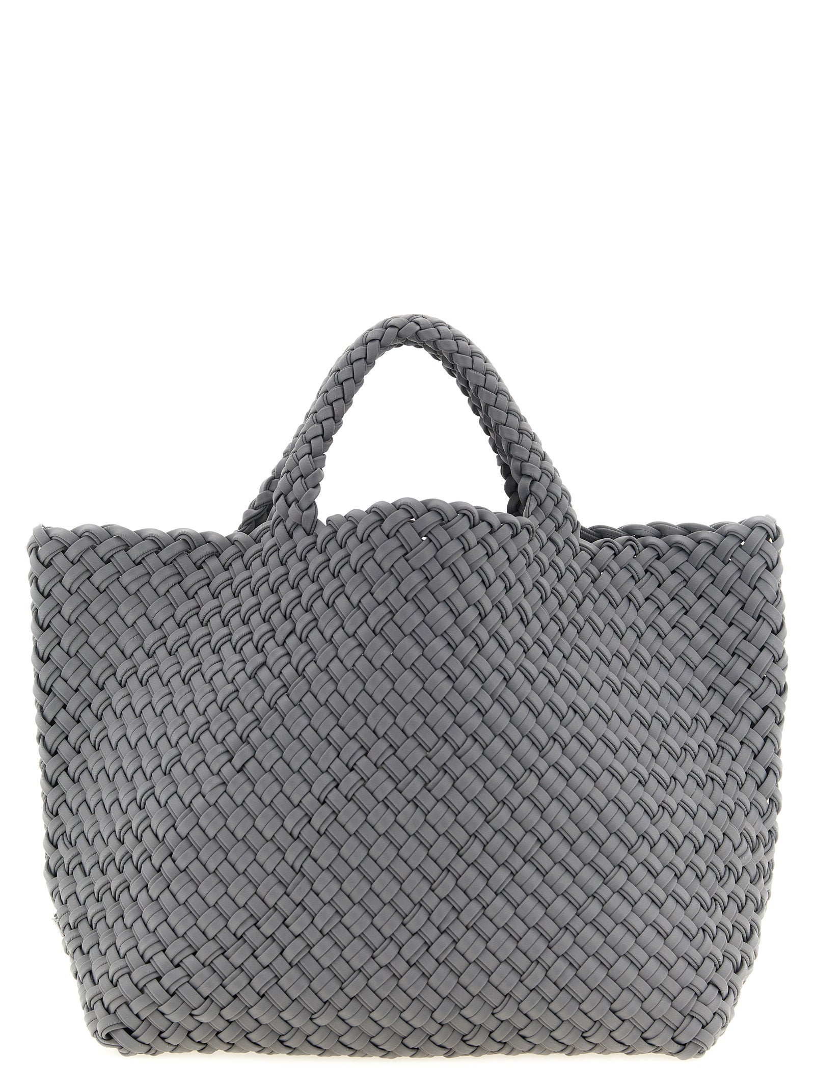 NAGHEDI Graue Nylon-Tragetasche