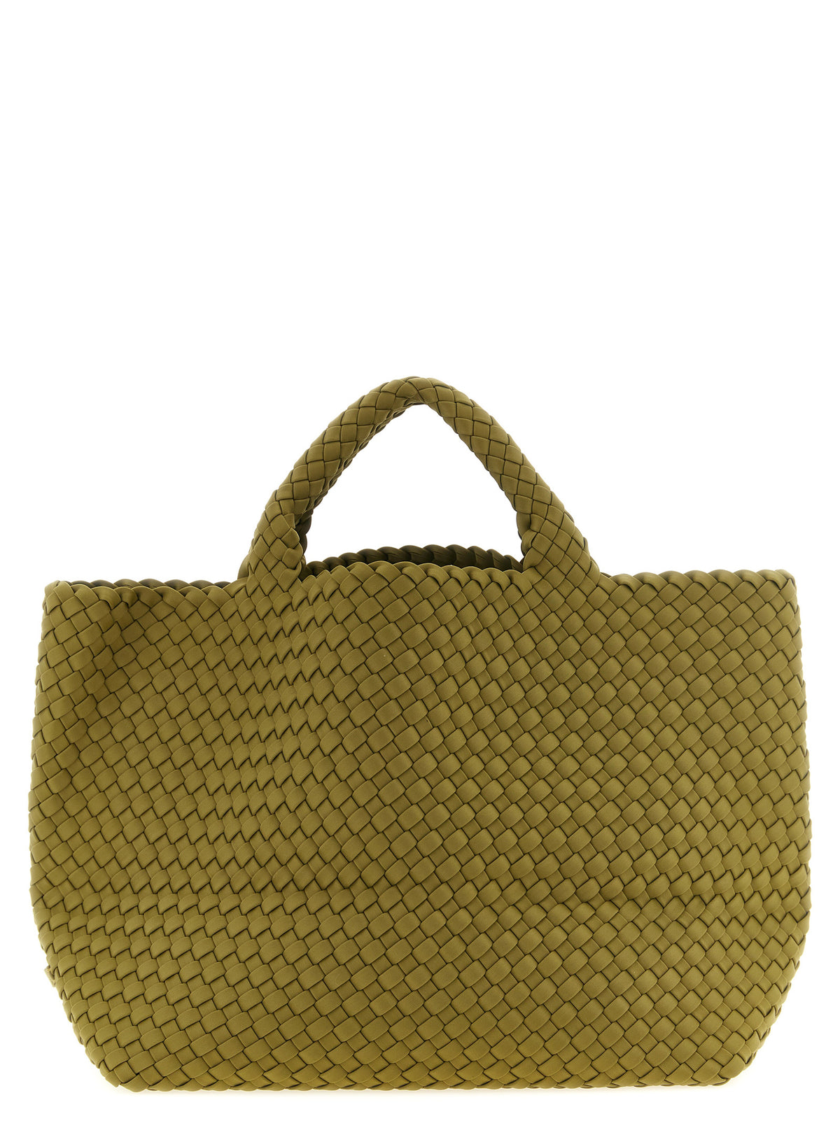 NAGHEDI Grüne Nylon Handtasche