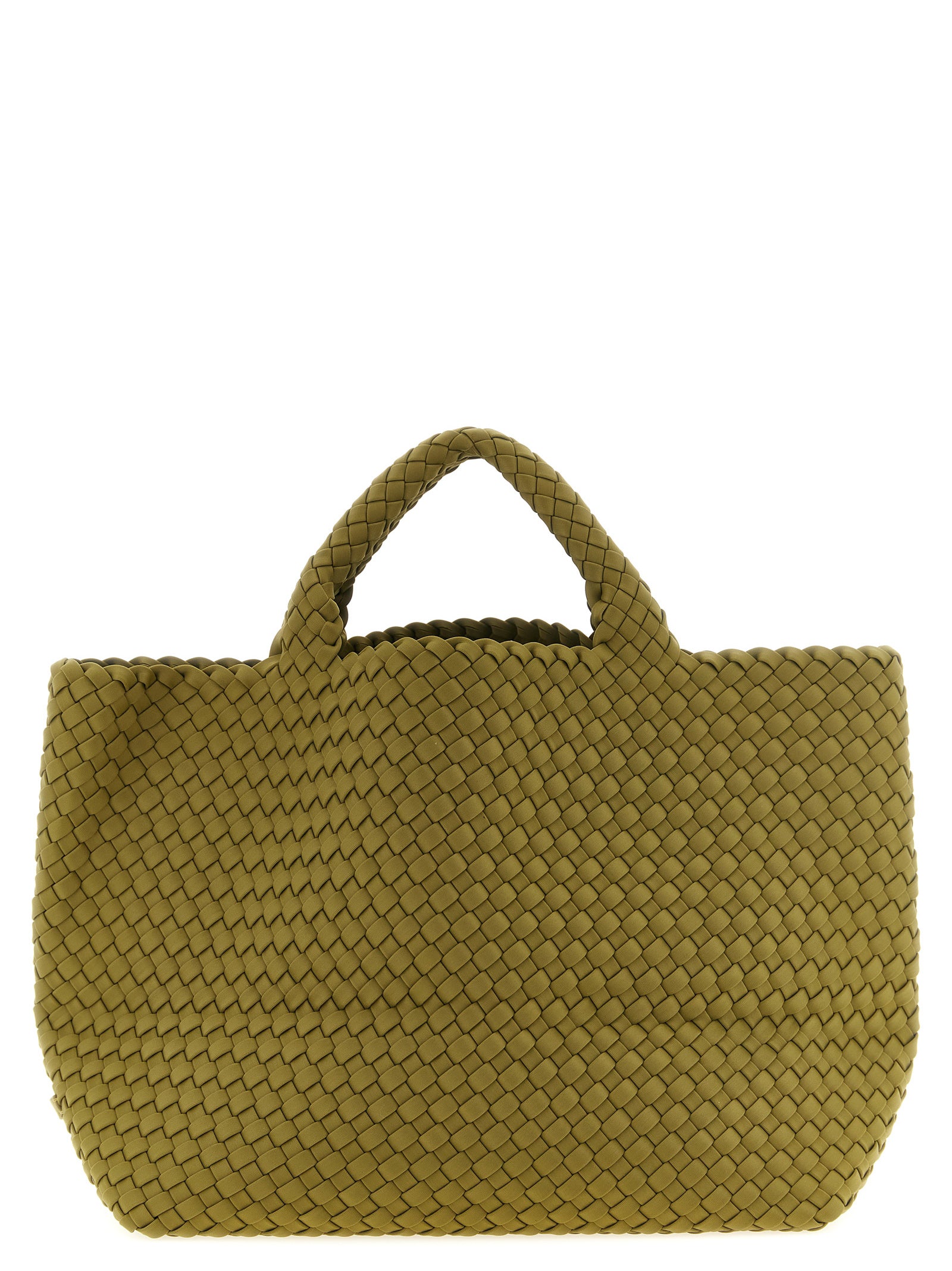 NAGHEDI Grüne Nylon Handtasche
