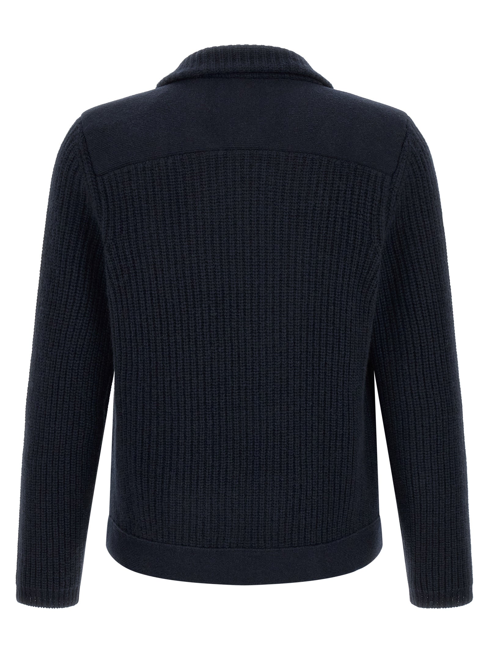 Brunello Cucinelli Blauer Kaschmir-Cardigan