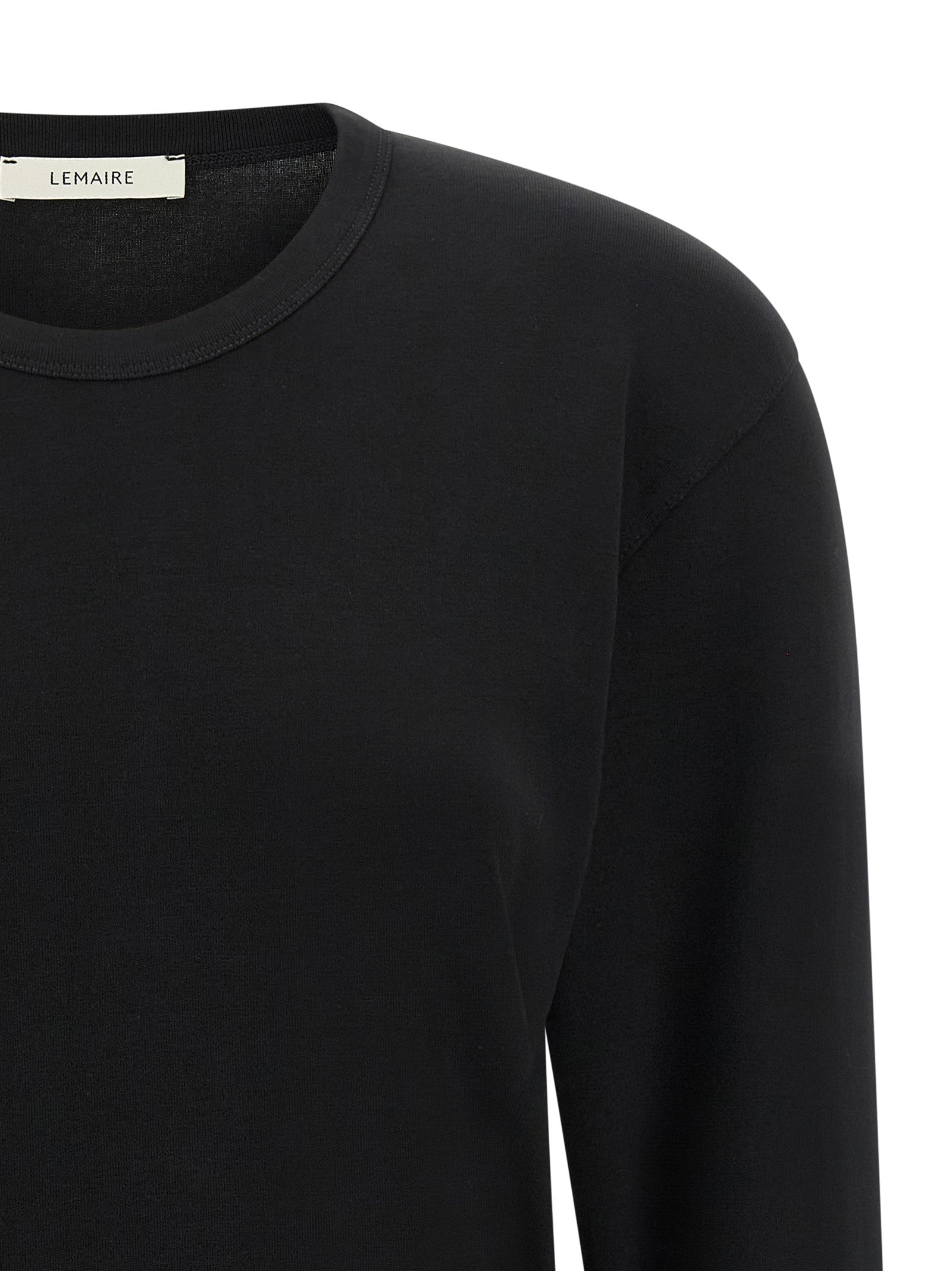 Lemaire Schwarzer Baumwollcardigan