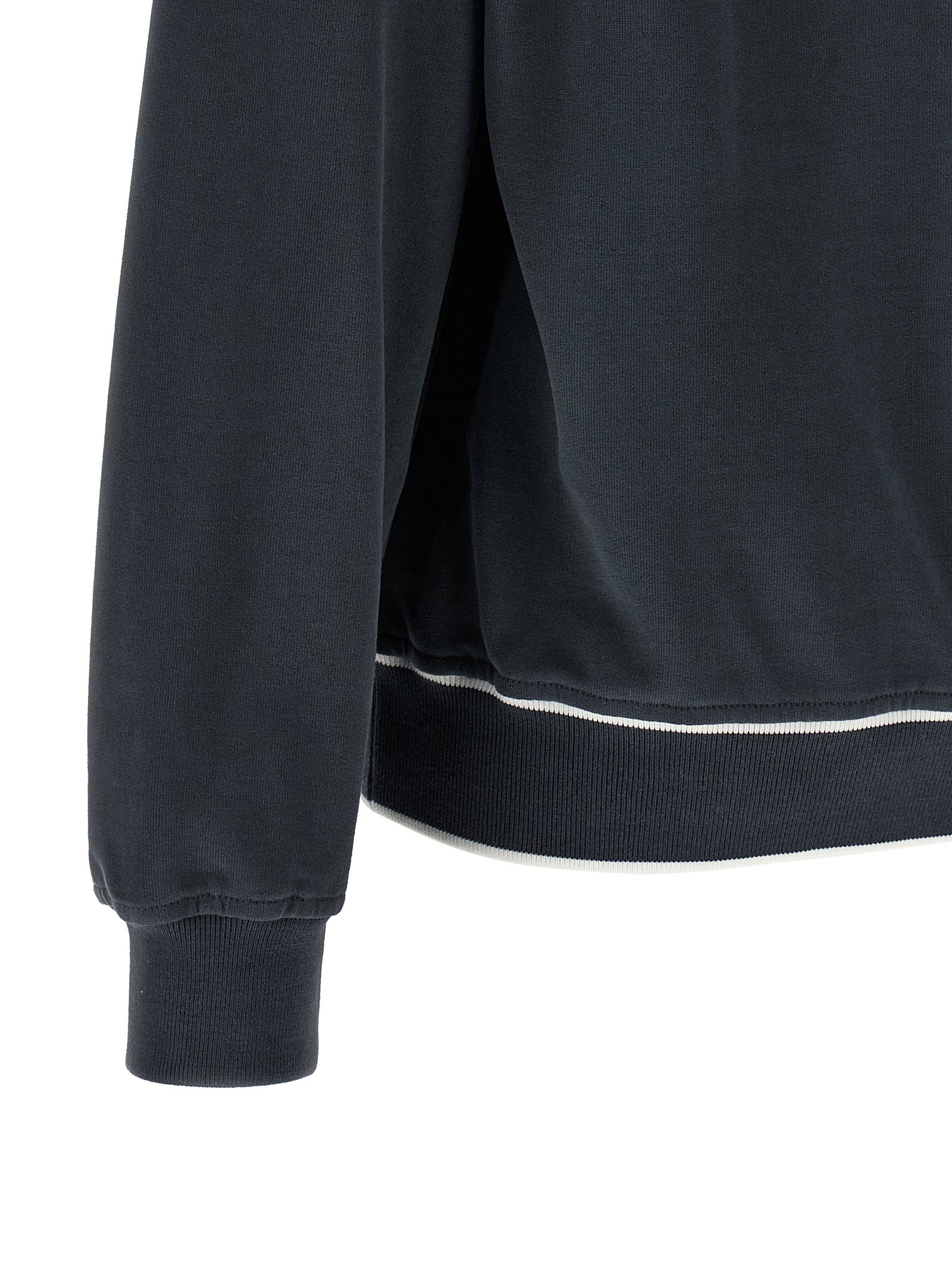 Brunello Cucinelli Blauer Baumwoll-Sweatshirt