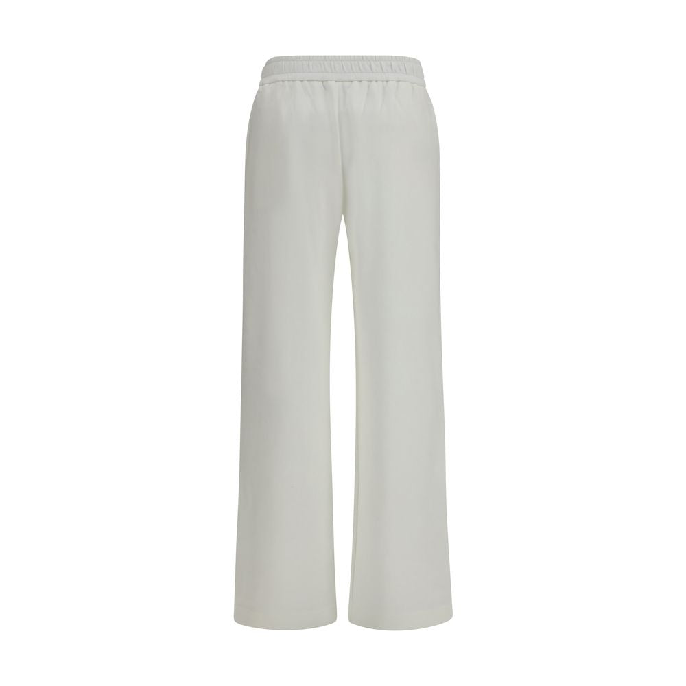 Moncler Weiße Baumwollhose im Casual-Look