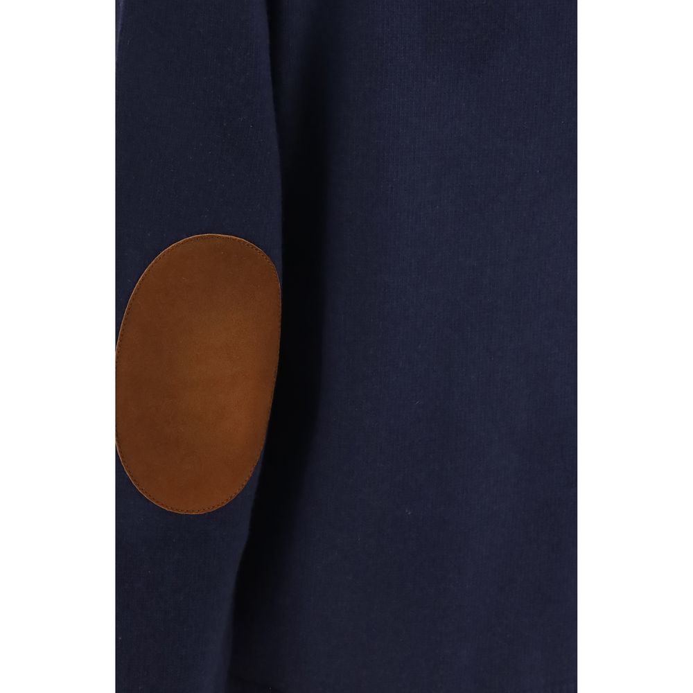 Prada Blauer Wollpullover Oves Aries