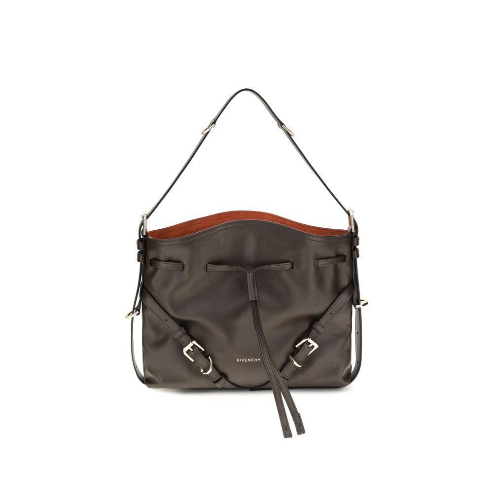 Givenchy Braune Kalbsleder Bos Taurus Bucket Bag