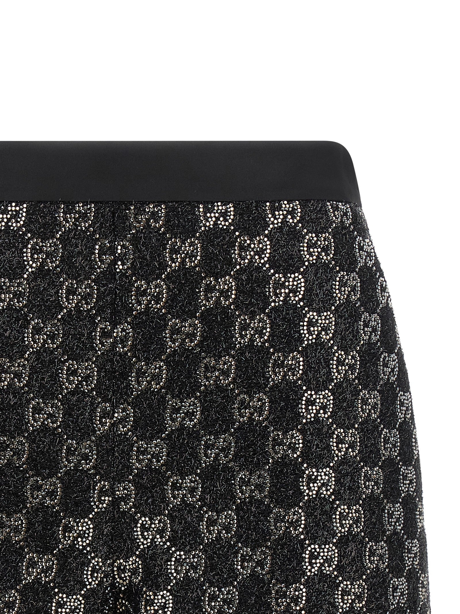 Gucci Schwarze Bermuda-Shorts aus Viskose