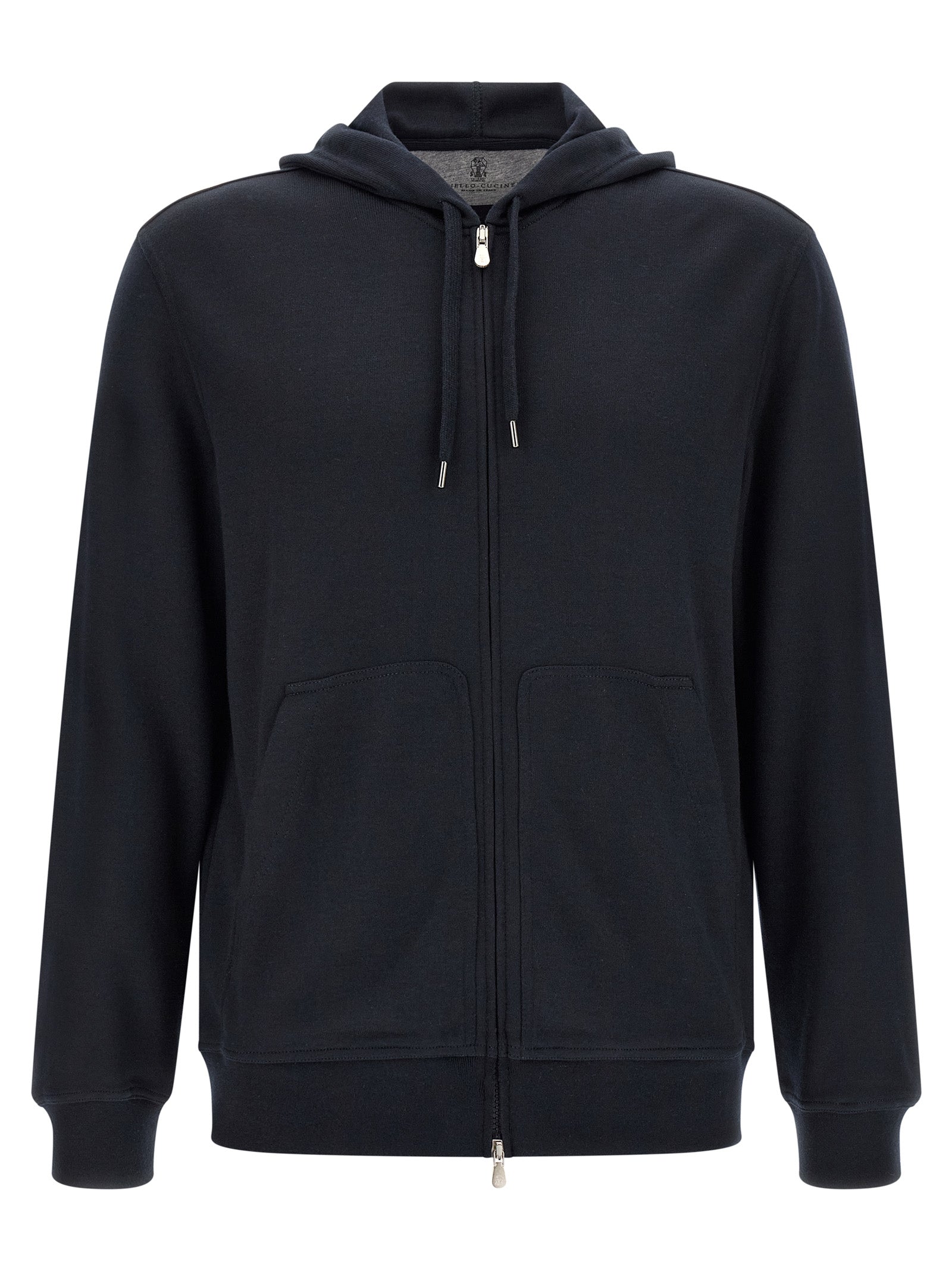 Brunello Cucinelli Blauer Kaschmir-Pullover