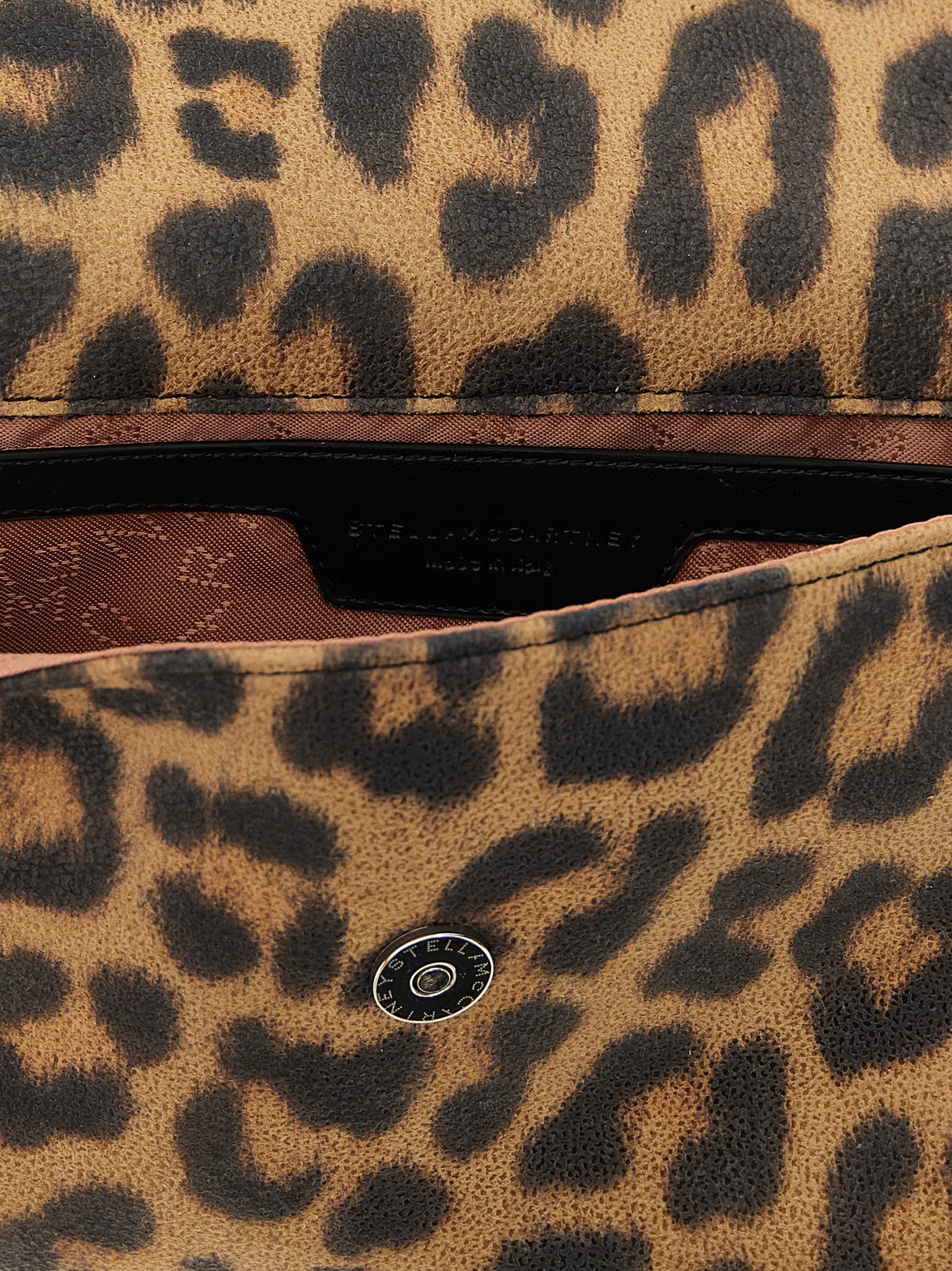 Stella McCartney Braune Clutch aus Polyester