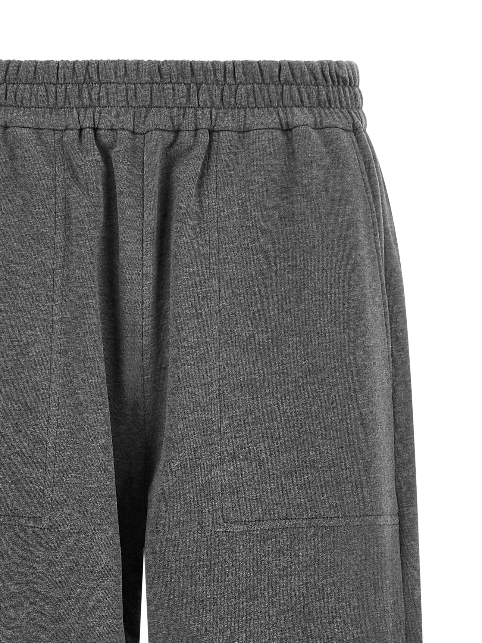 Brunello Cucinelli Graue Baumwoll-Jogginghose (Sporthose)