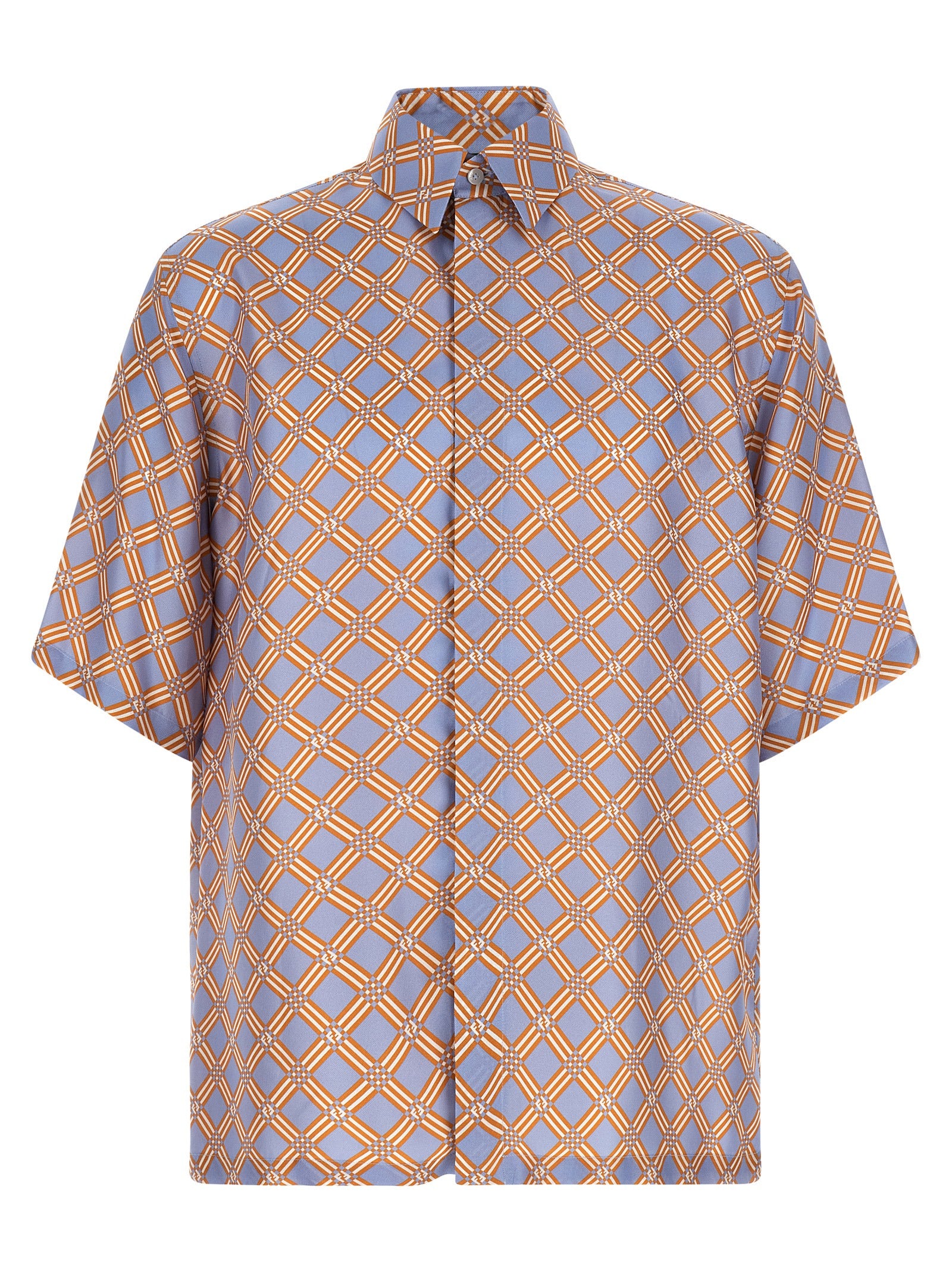 Fendi Mehrfarbige Seidenbluse