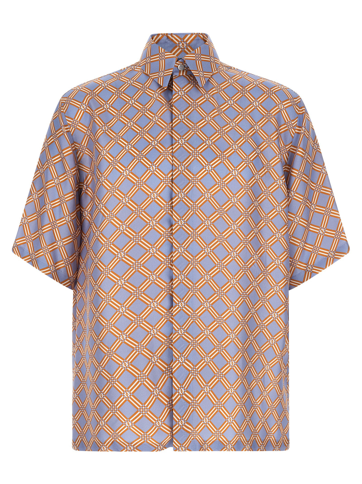 Fendi Mehrfarbige Seidenbluse
