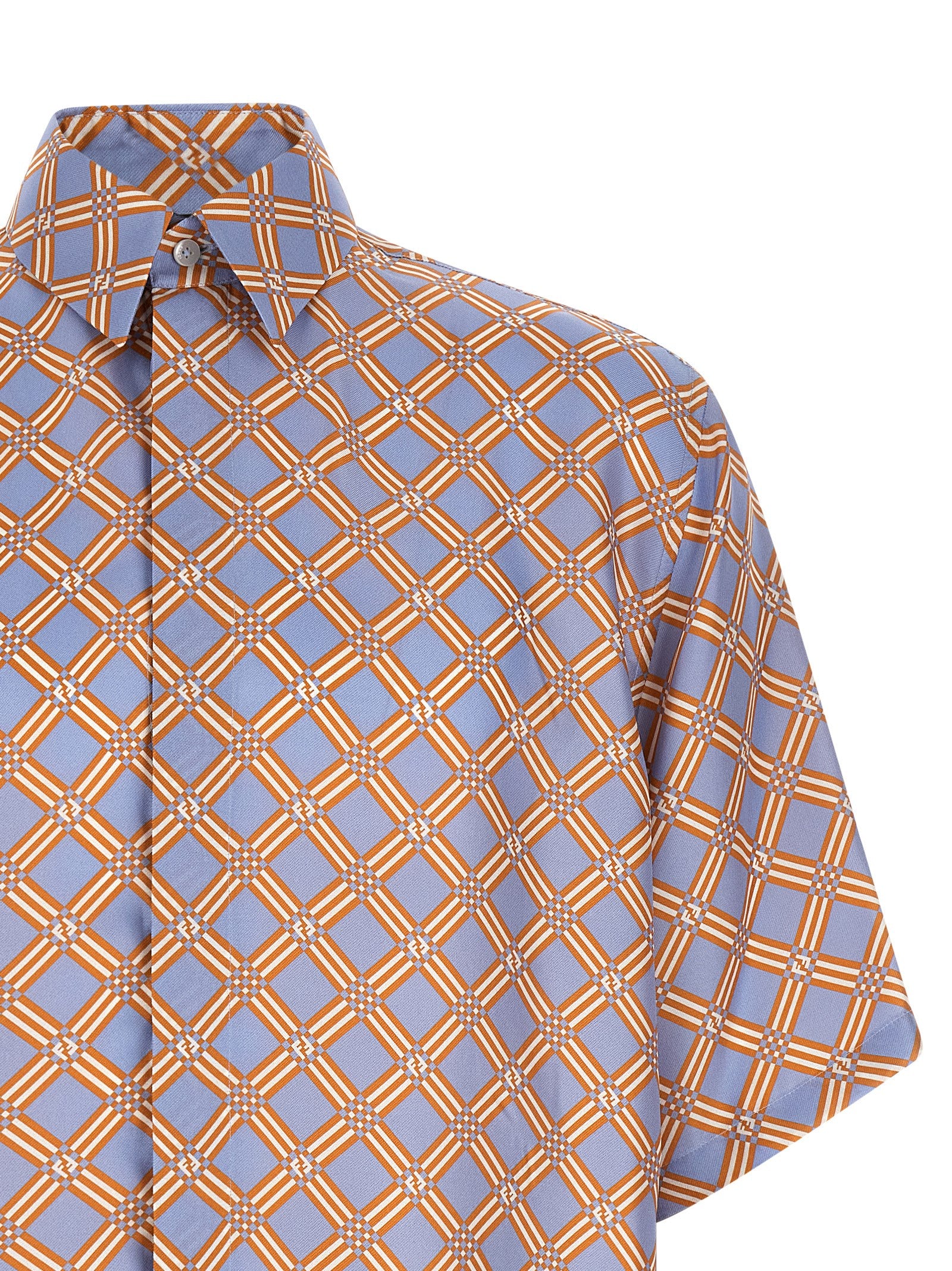 Fendi Mehrfarbige Seidenbluse