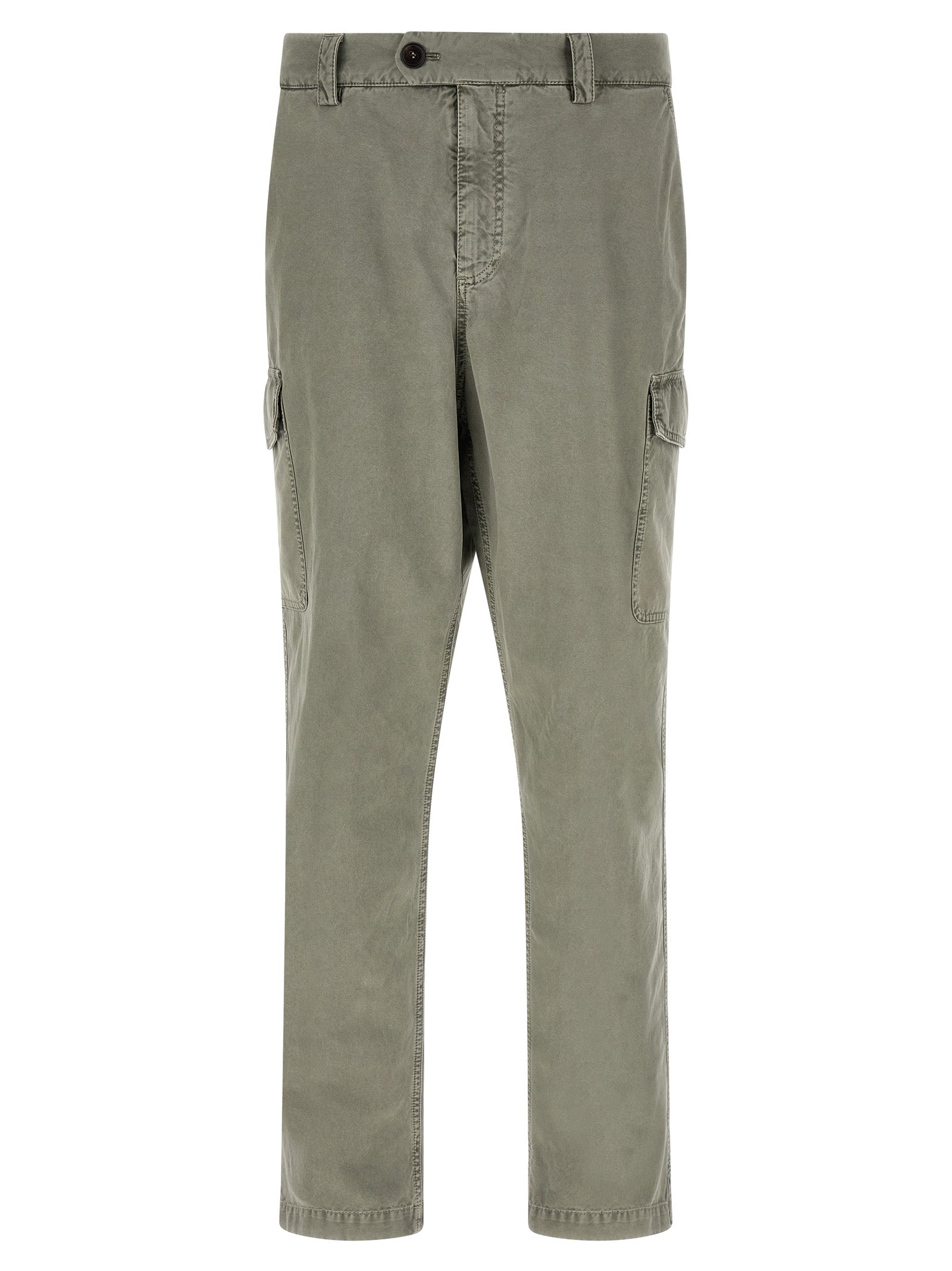 Brunello Cucinelli Zweifarbige Baumwoll-Cargohose