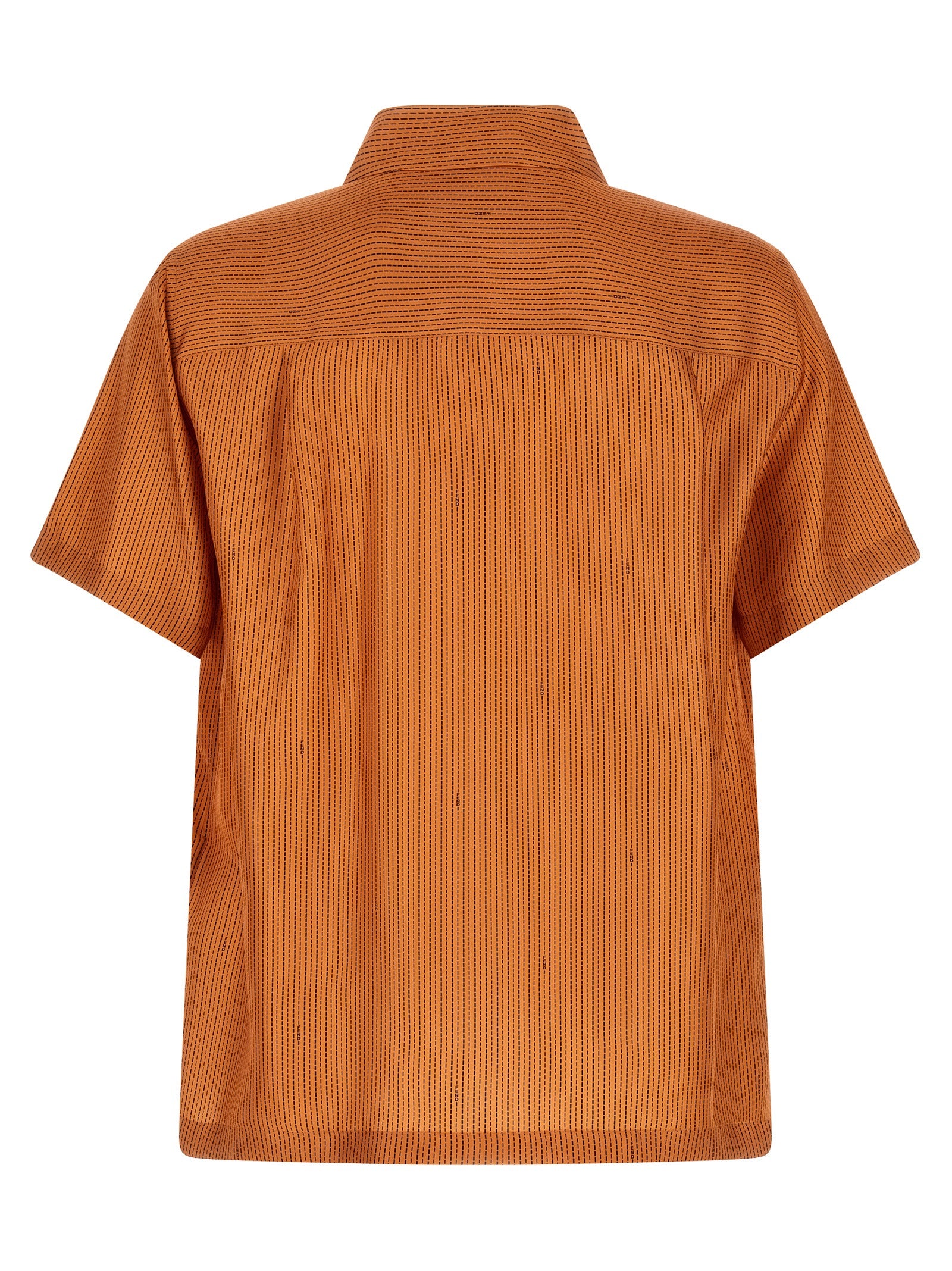 Fendi Orange Seidenbluse