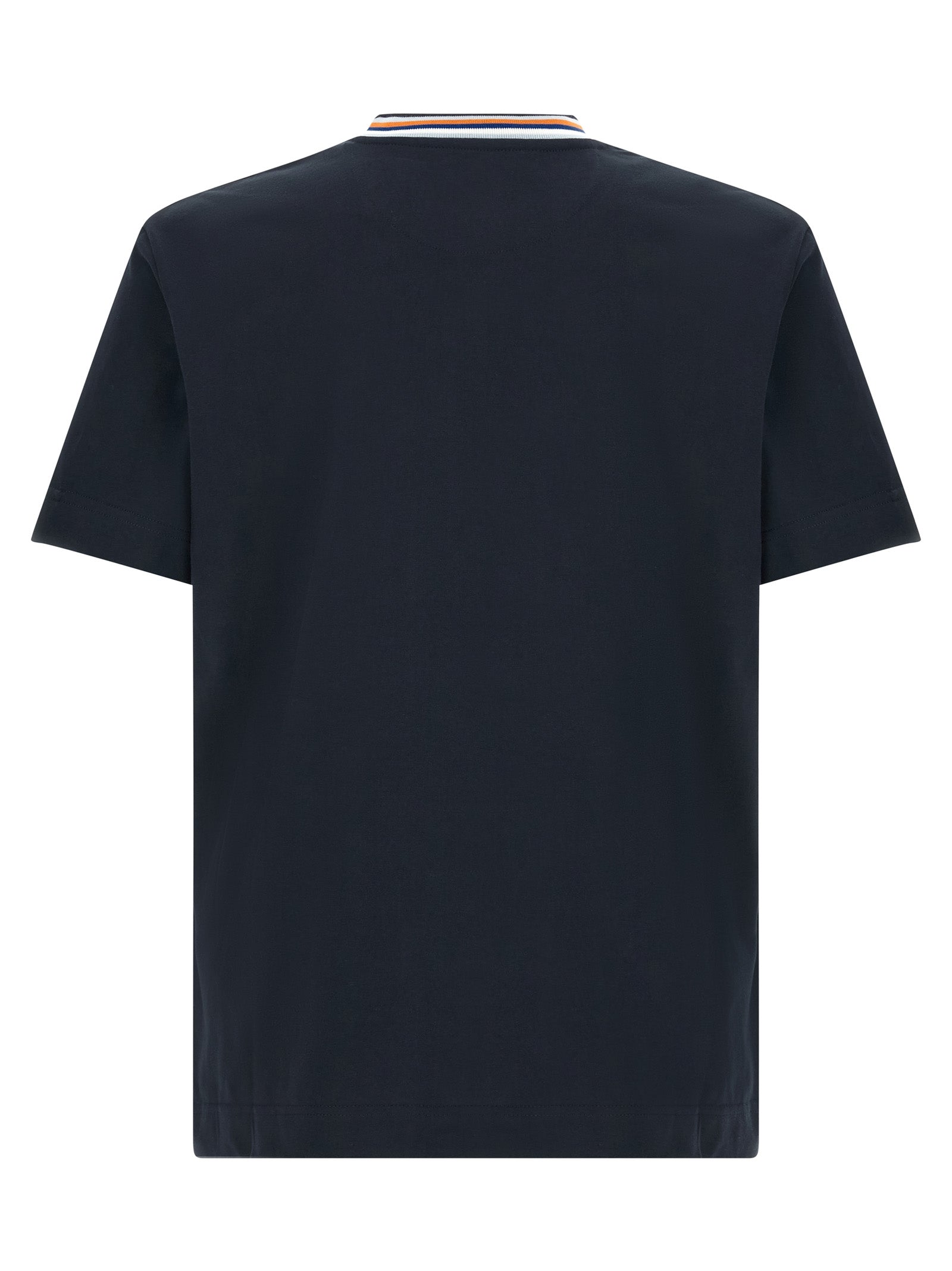 Fendi Blaues Baumwoll-T-Shirt