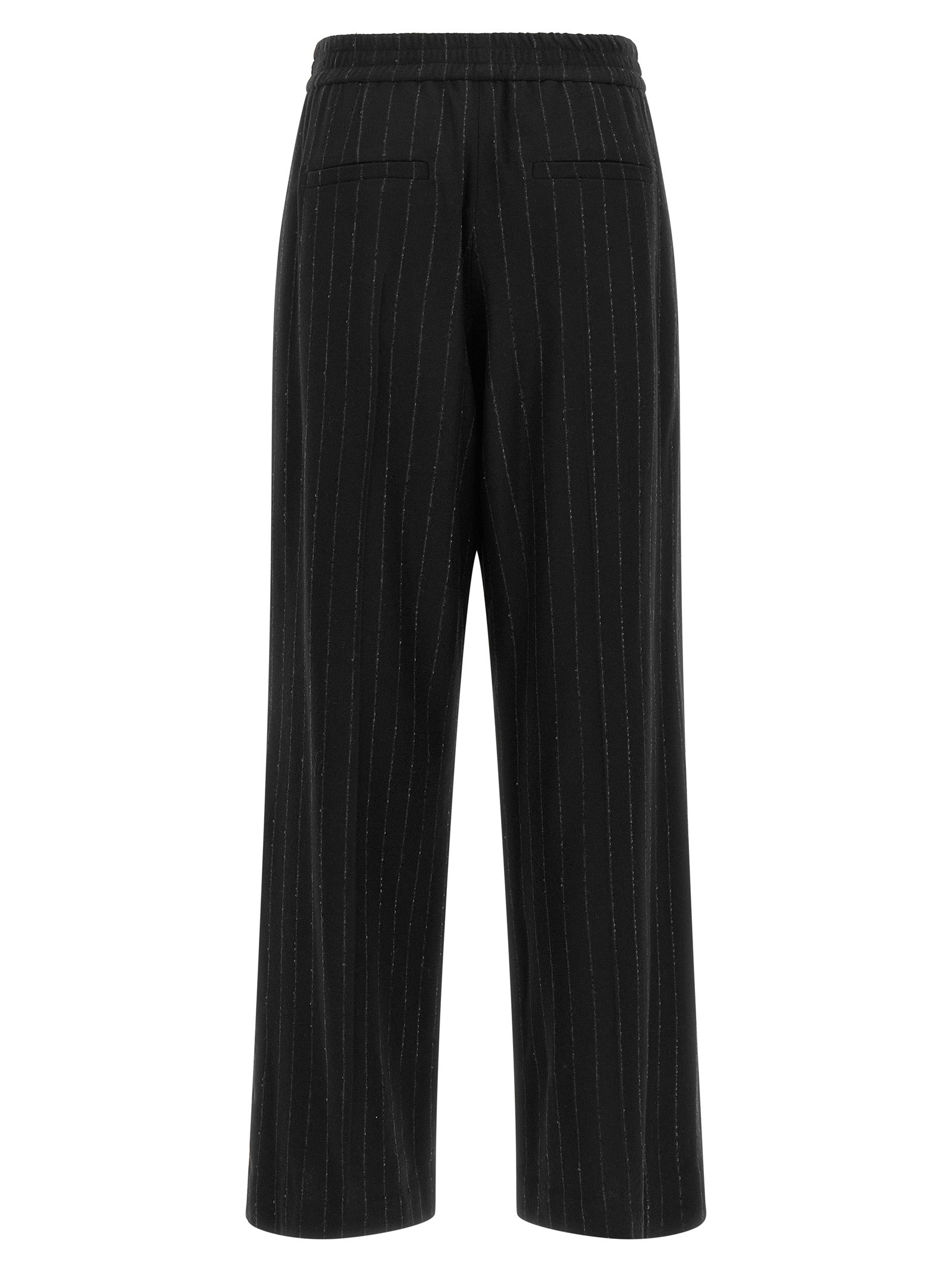 Brunello Cucinelli Blaue Hose aus reiner Schurwolle