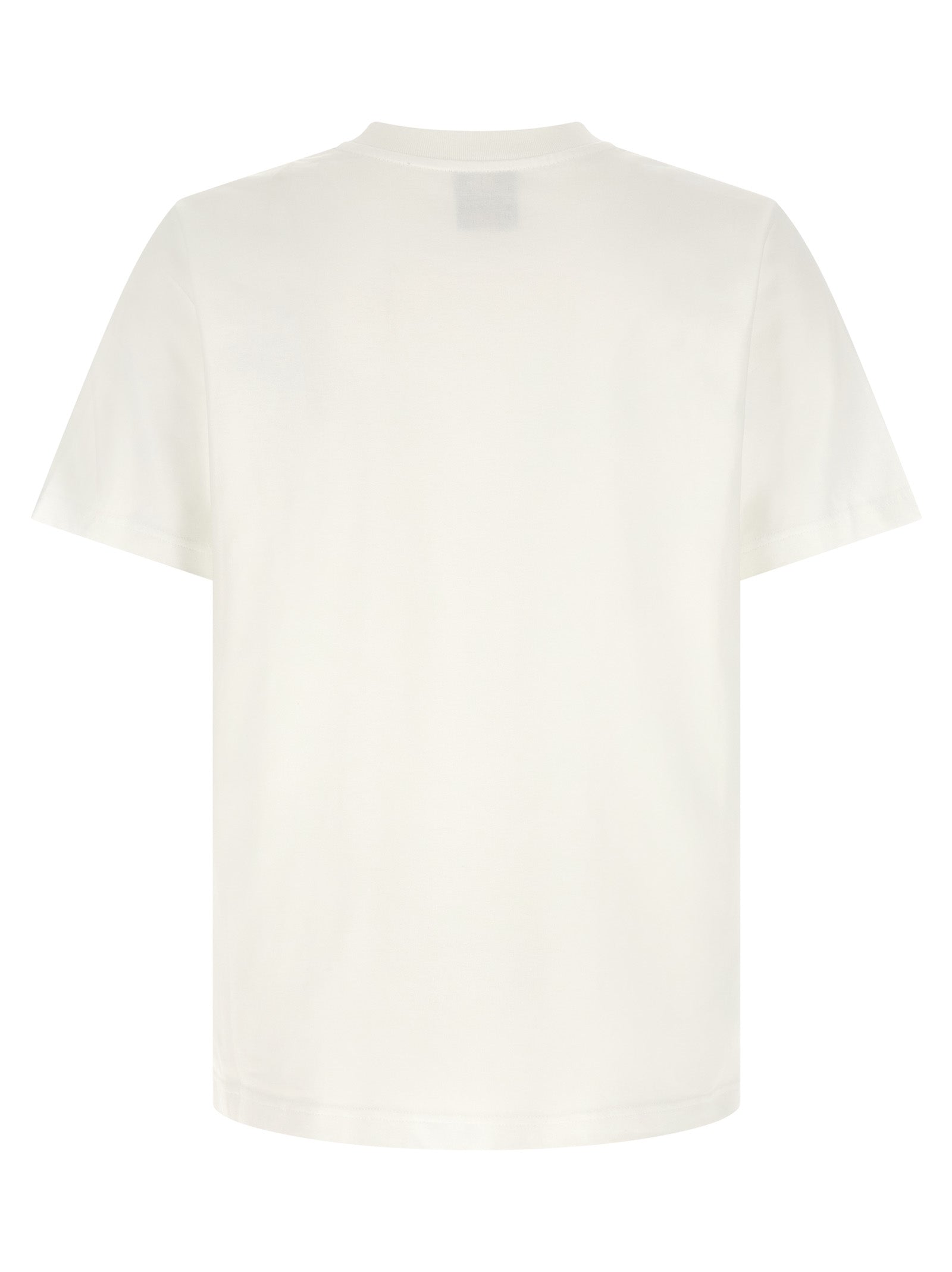 Casablanca Weißes T-Shirt aus Bio-Baumwolle