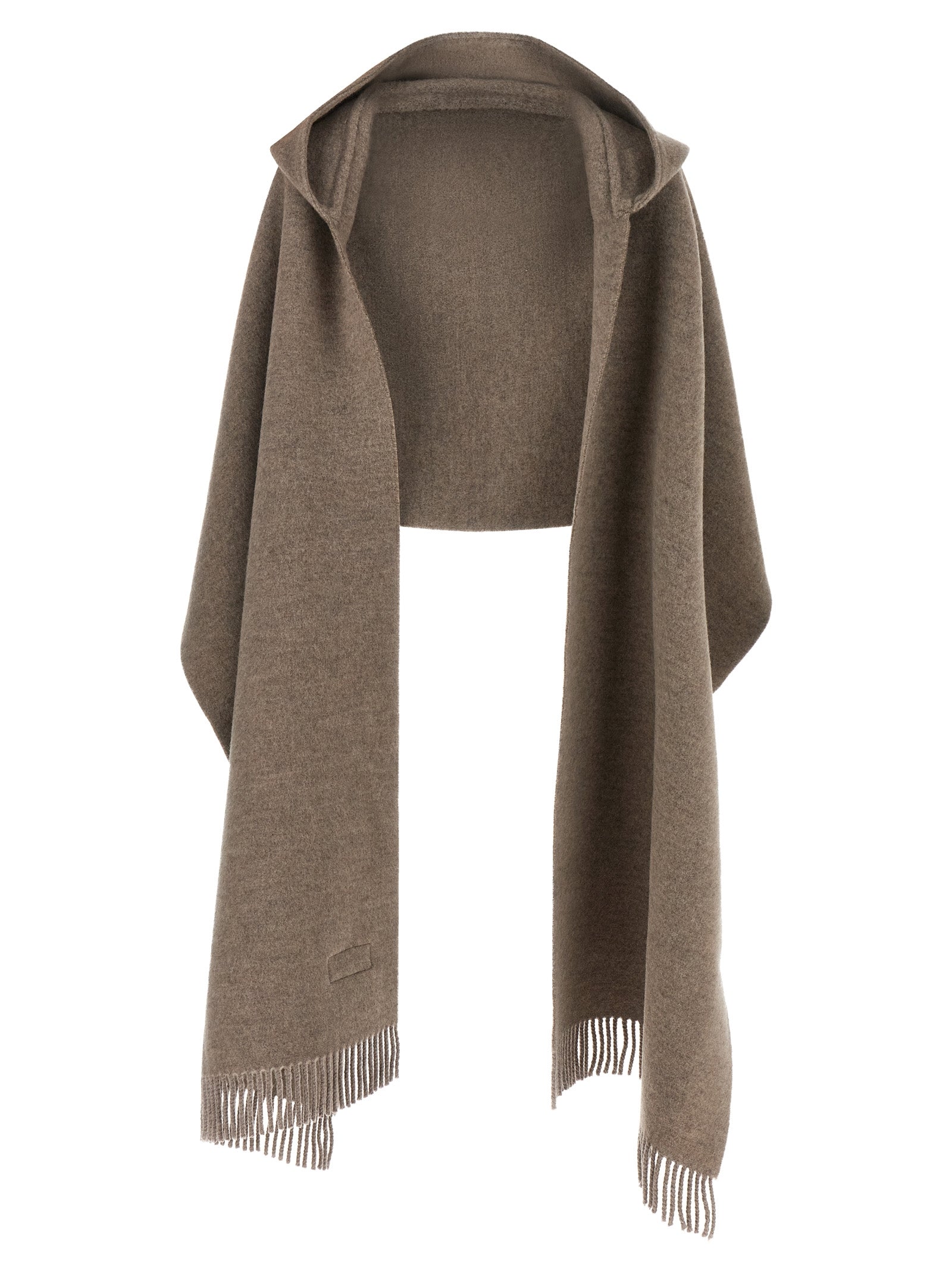 Brunello Cucinelli Brauner Wollschal