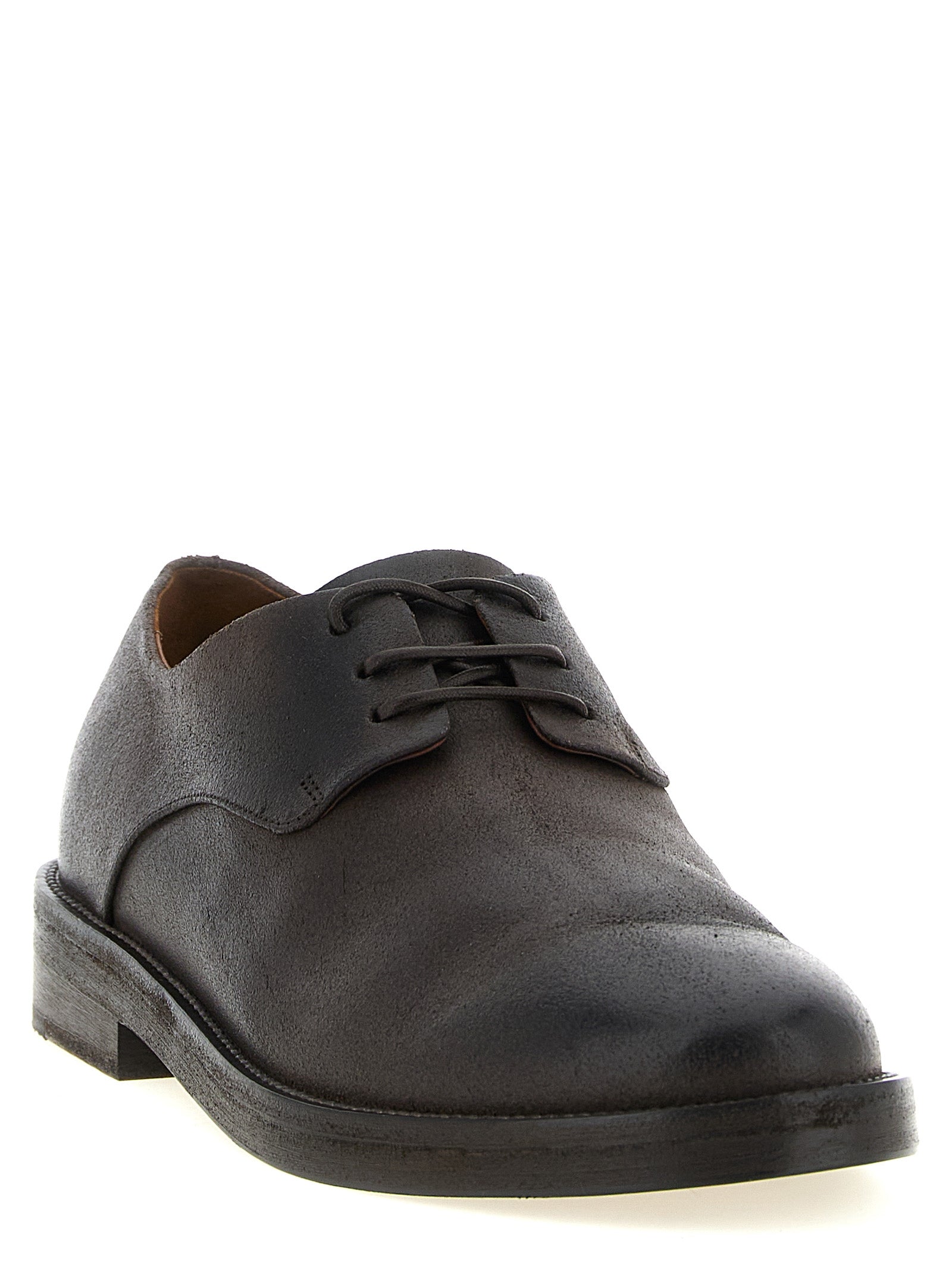 Marsell Braune Kalbsleder Oxford- und Derby-Schuhe