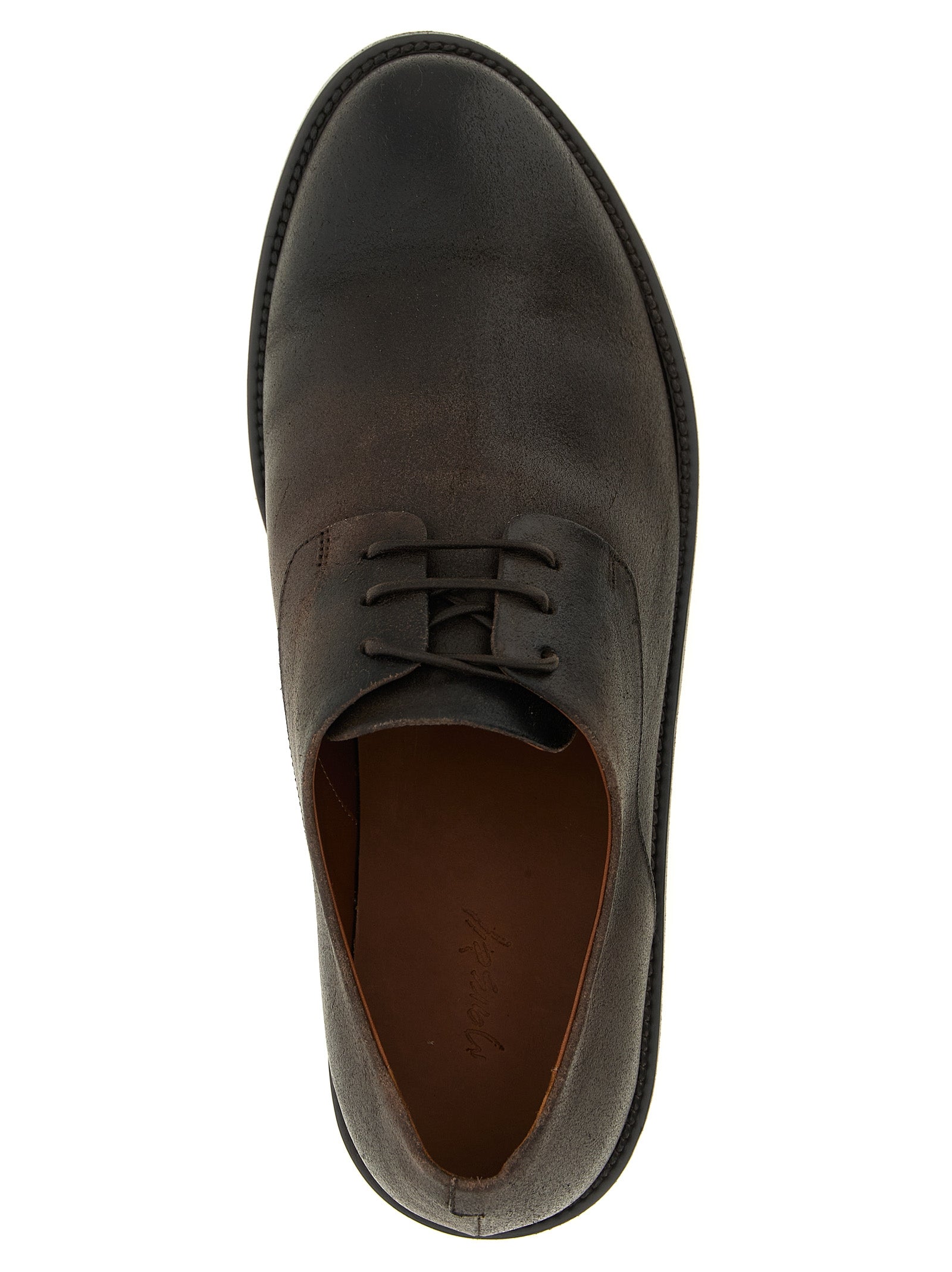 Marsell Braune Kalbsleder Oxford- und Derby-Schuhe