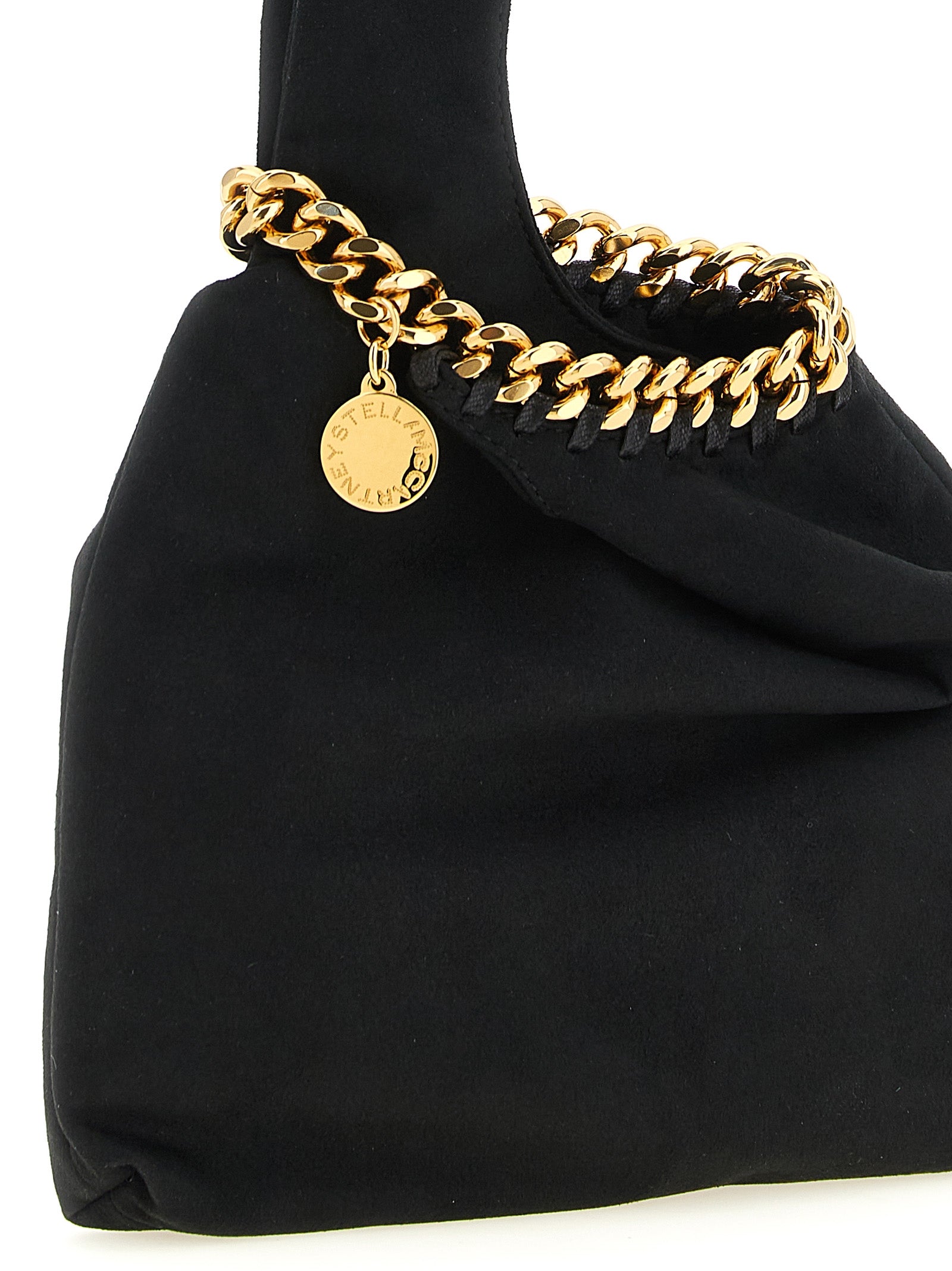 Stella McCartney Schwarze Schultertasche aus Polyamid